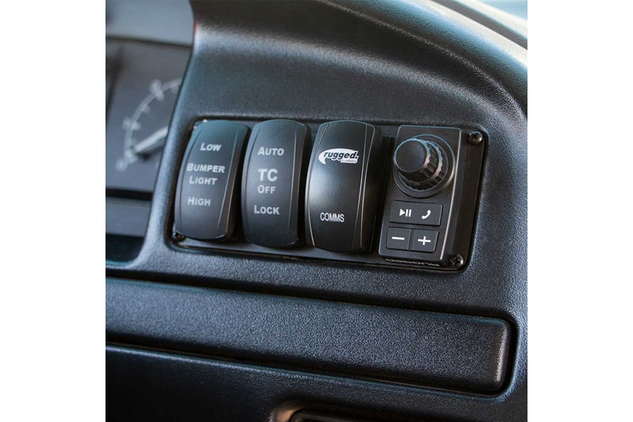 Ford Bronco F150 F250 Rocker Switch Panel Bezel - Heavy Duty Radio Control Panel for Off-Road & Truck Accessories - Perfect for Adventure, Overlanding & Custom Truck Builds