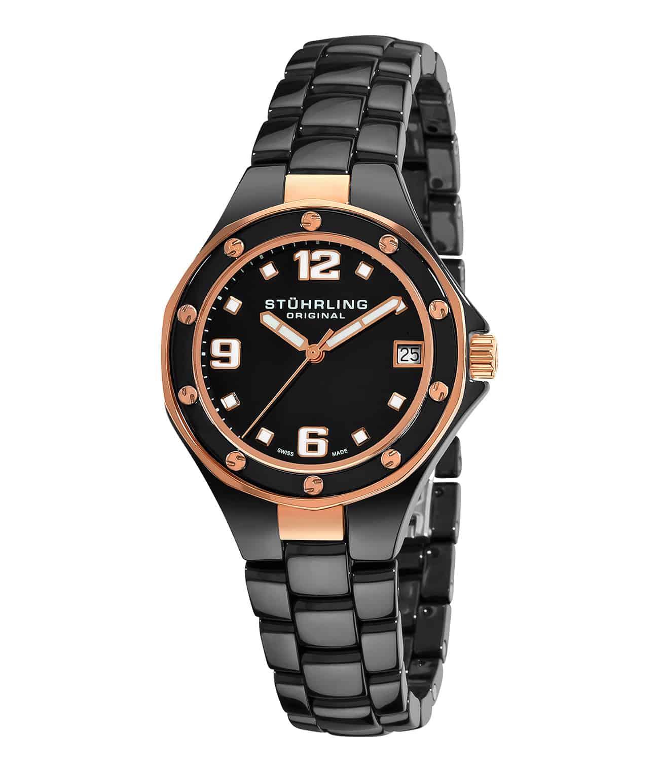 Fusion 155 Quartz 43mm Fashion Watch for Men - Stylish Analog Wristwatch with Date Display - Perfect for Business, Casual Wear & Everyday Use