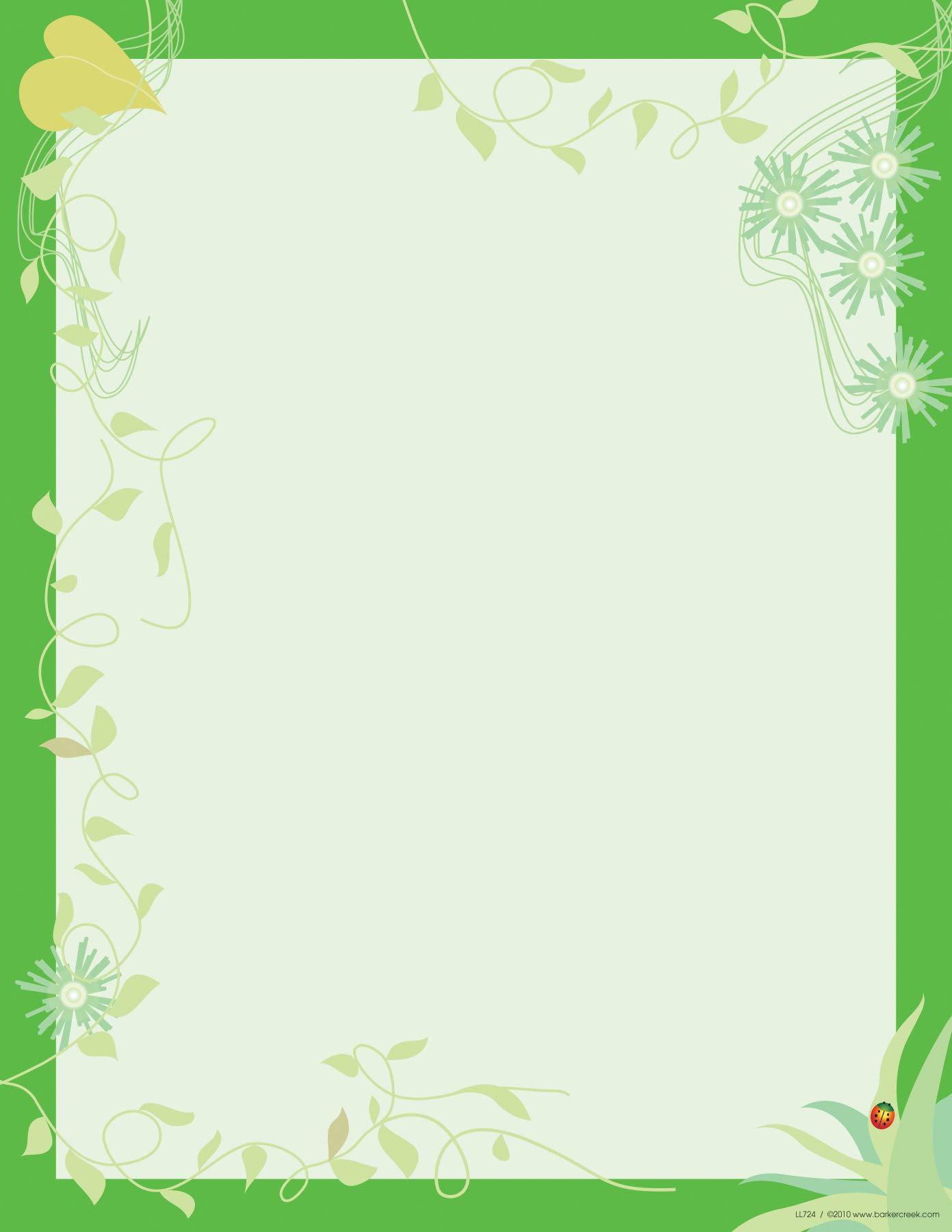 Barker Creek Eco-Friendly Designer Computer Paper, 8.5” x 11” Decorative Printer Paper, 50 Sheets - Premium Stationery for Home, School & Office Use - Perfect for Invitations, Crafts & Professional Documents
