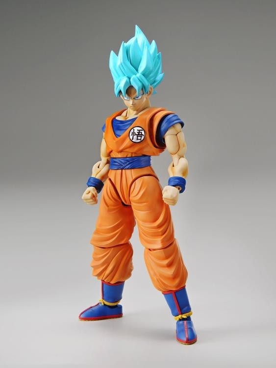 Figure Rise Standard Dragon Ball Super Super Saiyan God Super Saiyan Son Goku Model Kit - Anime Action Figure for Collectors & Display