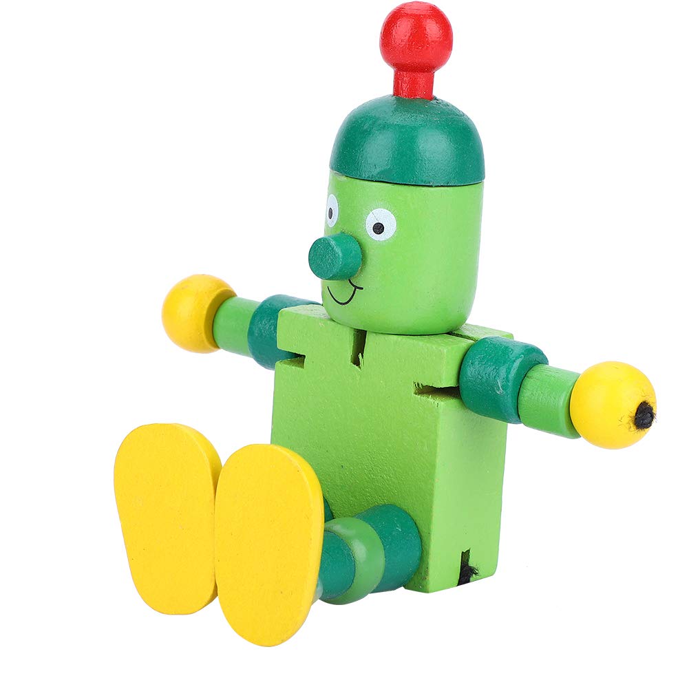 Wooden Robot Toys for Kids - Green STEM Learning Toy for Boys & Girls | Perfect for Educational Play, Birthday Gifts & Classroom Activities