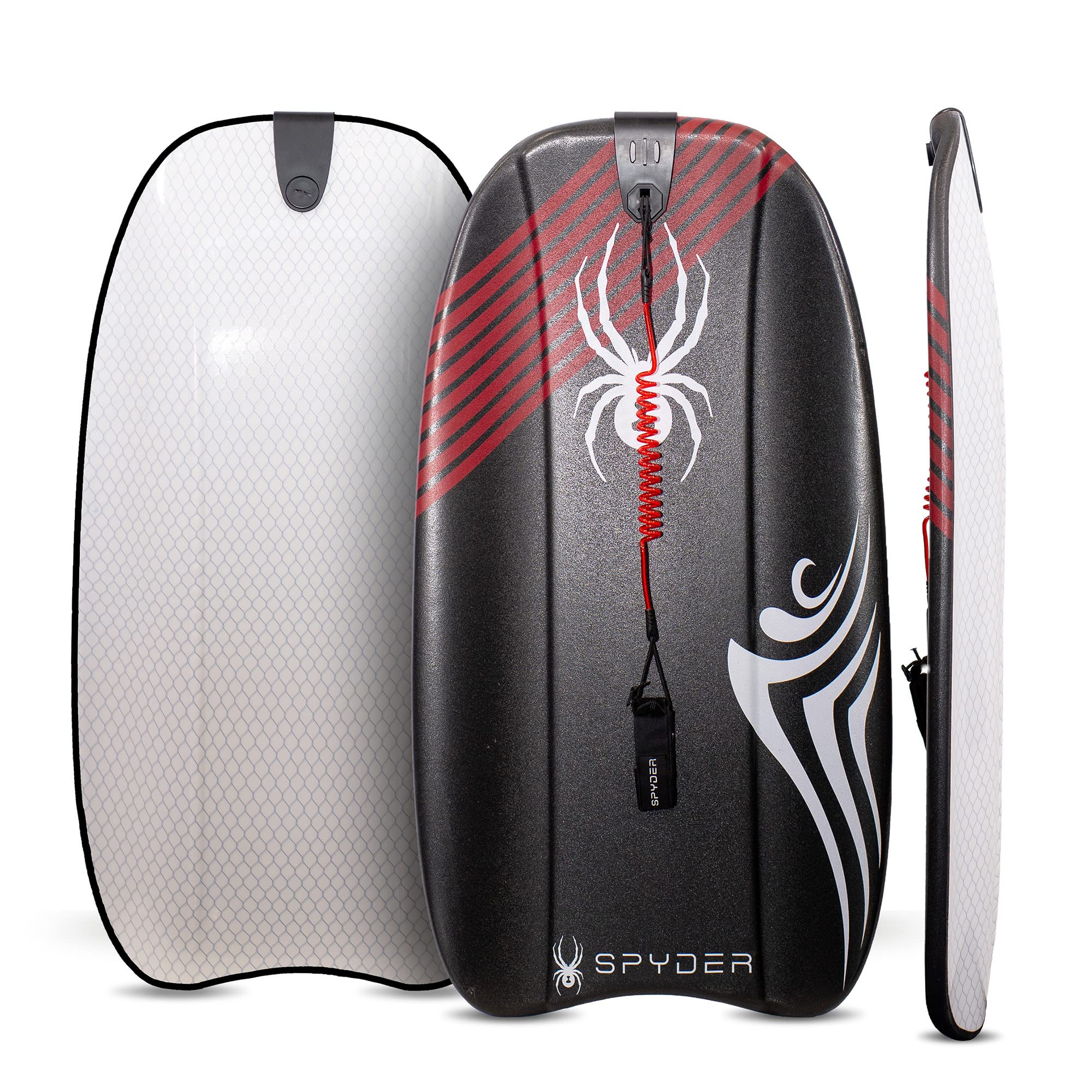 Spyder Omni Hybrid Body Board and Sled for Kids & Adults - Durable Foam Boogie Board with Slick Bottom for Beach & Snow - Perfect Beach Accessories, Snow Sleds, and Outdoor Water Toys for Summer & Winter Fun
