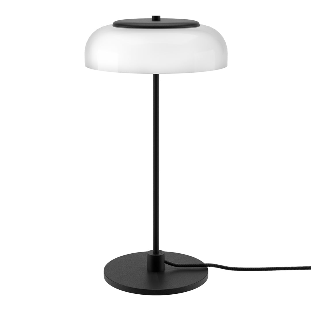 Blossi Modern LED Table Lamp - Adjustable Brightness, USB Charging Port, Night Light for Bedroom, Living Room, Office - Warm White & Cool White Light Modes