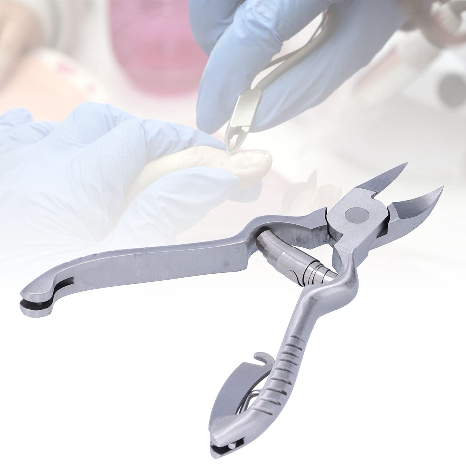 Premium Stainless Steel Toe Nail Clippers - Professional Ingrown Toenail Cutter for Home Pedicure & Salon Care | Perfect for Men, Women & Elderly Foot Grooming