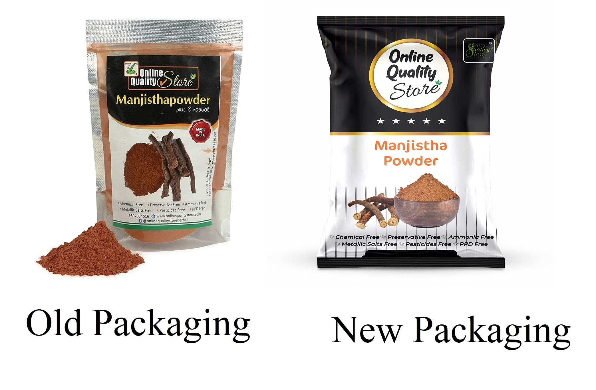 Organic Manjistha Powder 100g - Pure & Natural for Skin Whitening, Hair & Face Care | Beauty Routine
