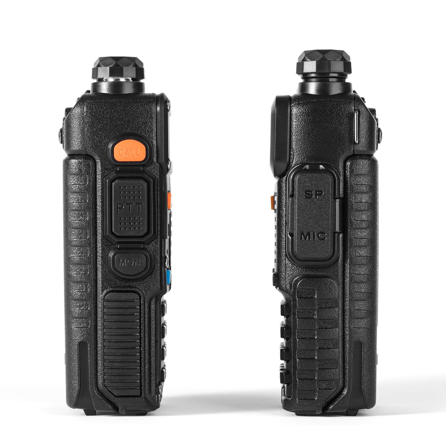 UV-5R Dual Band UHF VHF Ham Radio Walkie Talkie (2 Pack) - Long Range Two Way Radio with Rechargeable Li-ion Battery, Earpiece & Programming Cable - Perfect for Outdoor Adventures, Emergency Communication & Security Teams