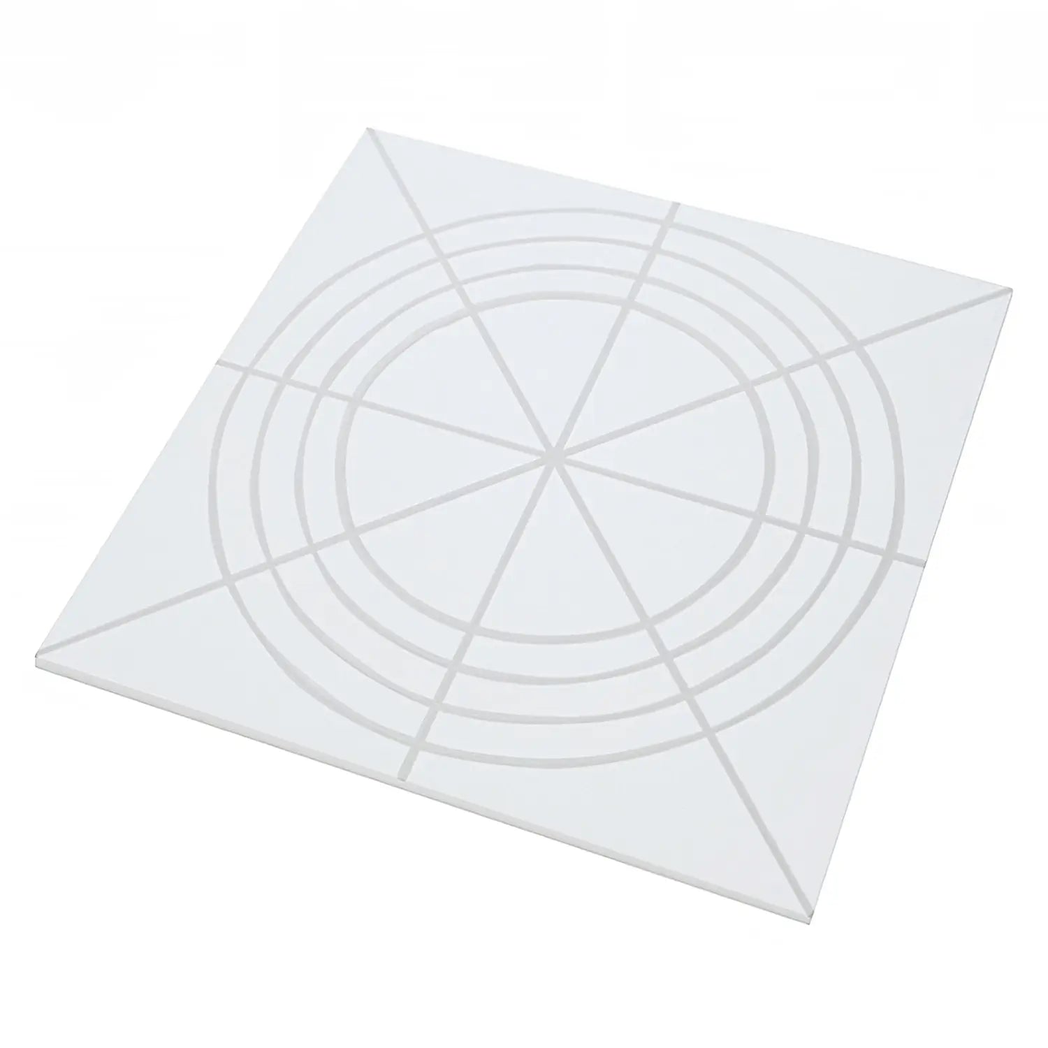 EBM Plastic Pizza Cutting Board - Non-Slip Durable Kitchen Chopping Board for Slicing Pizza, Bread, Fruits & Vegetables - Perfect for Home, Restaurant & Outdoor Cooking