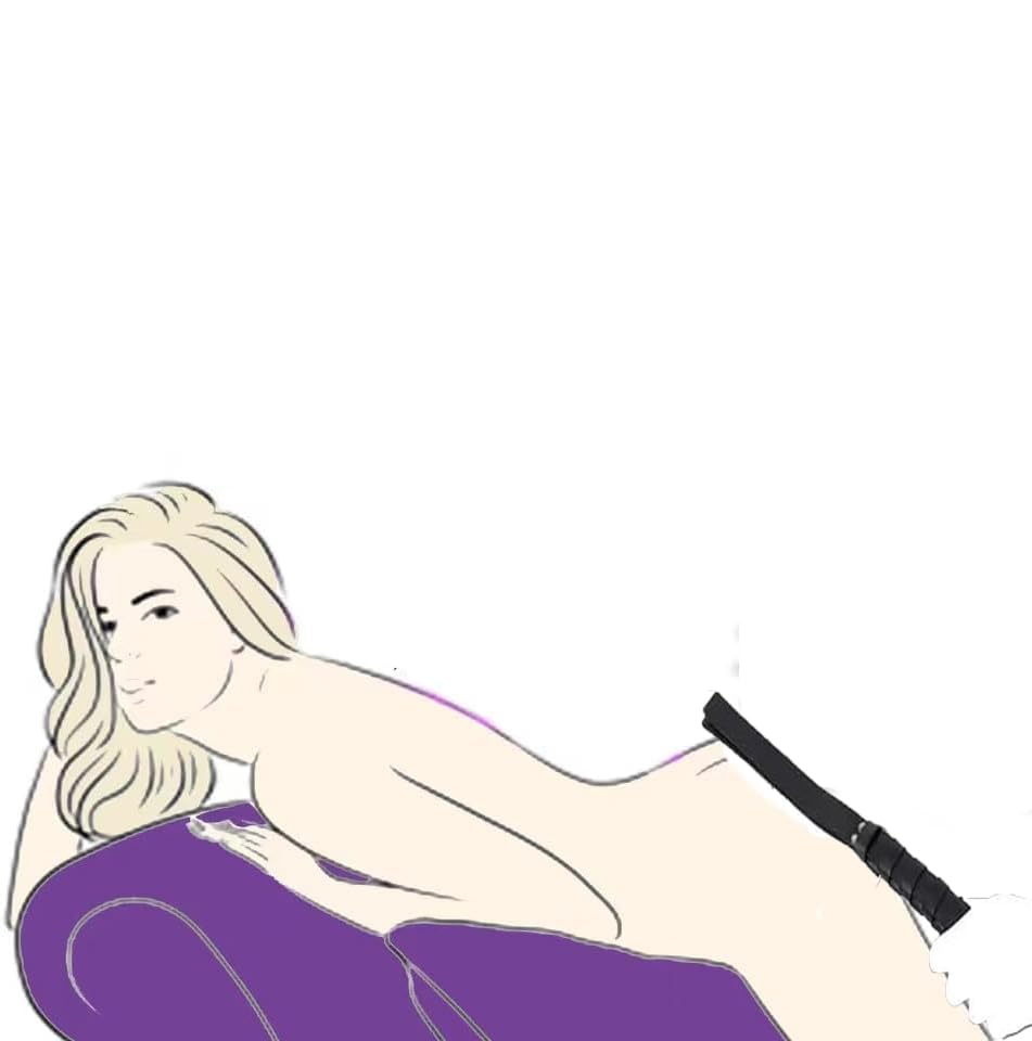 BDSM Whip for Couples - Premium Leather Flogger & Spanking Paddle for Sensual Play, Bondage, and Fetish Exploration - Perfect for Adult Games, Roleplay, and Intimate Scenes
