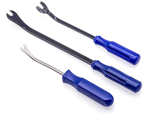 Blue - 3 Pcs Auto Fastener Remover Tools