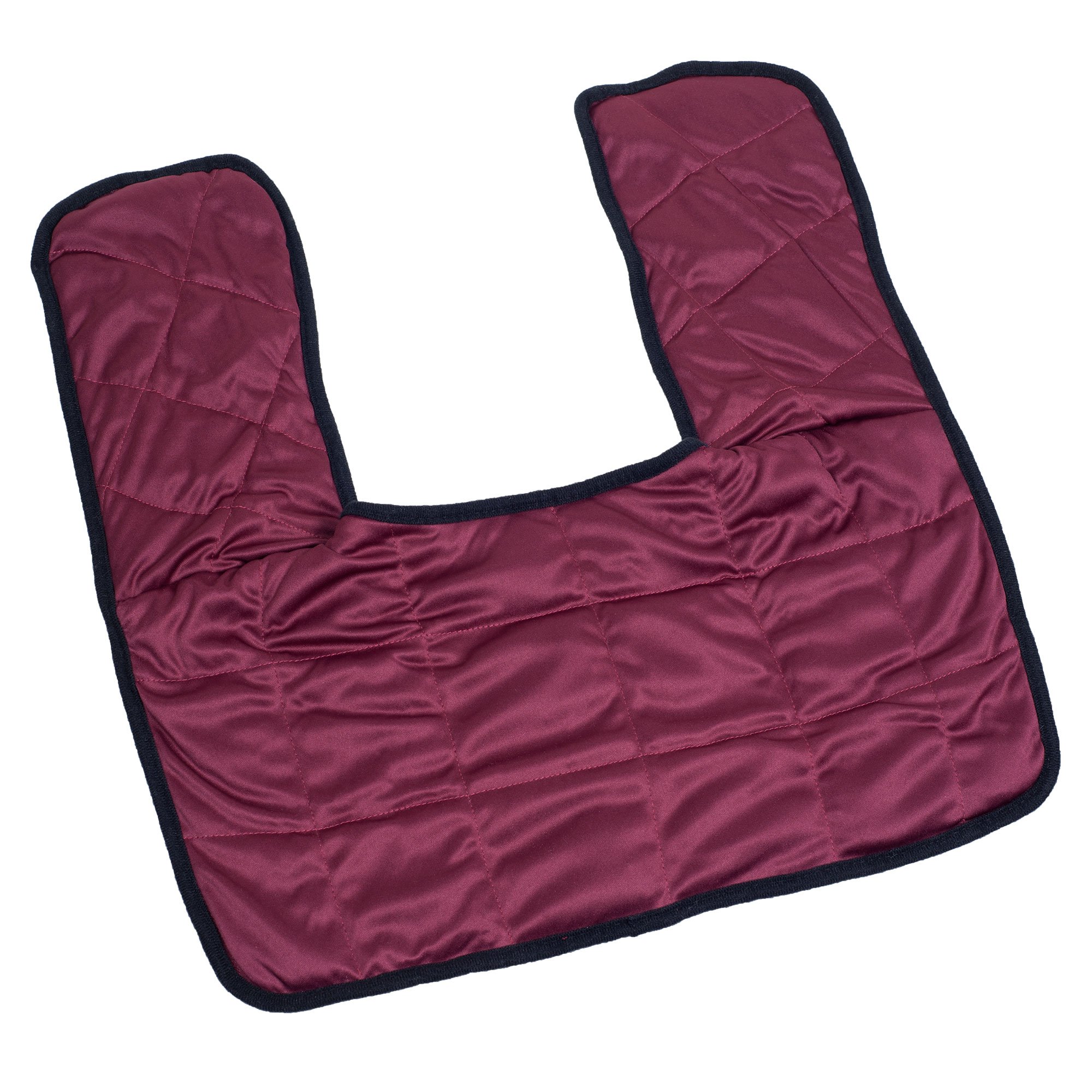 Bluestone Hot & Cold Therapy Pack - Microwaveable & Freezable Neck Shoulder Wrap with Natural Buckwheat Filling for Pain Relief - Moist Heat or Cool Compress (Maroon) | Perfect for Migraines, Muscle Soreness & Post-Workout Recovery