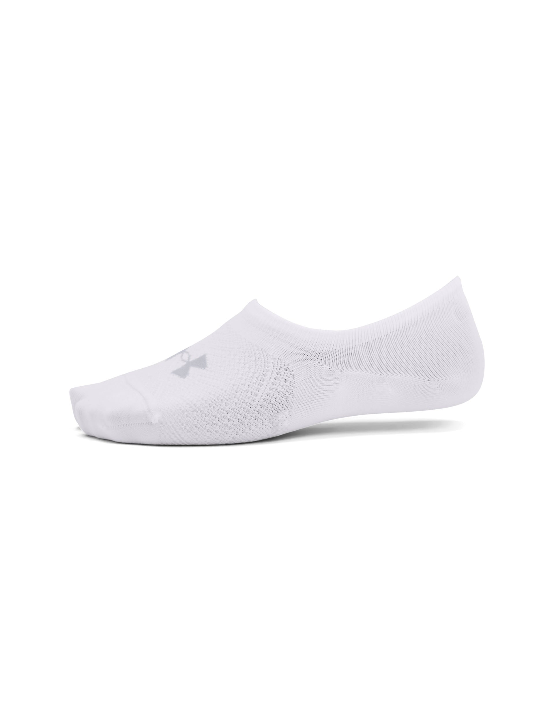 Breathe Lite Ultra 3 Pack Low Cut Liner Socks - White/Medium Grey - Perfect for Running, Hiking & Everyday Comfort