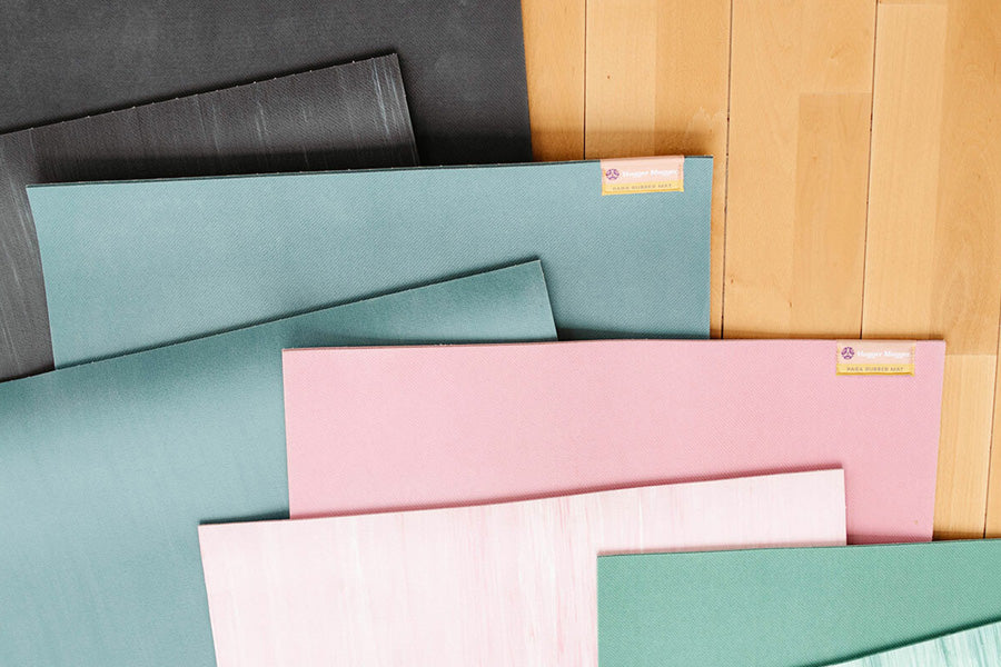 Eco-Friendly Natural Rubber Yoga Mat - Non-Slip & Cushioned for Hot Yoga, Pilates & Home Workouts - Perfect for Beginners & Professionals