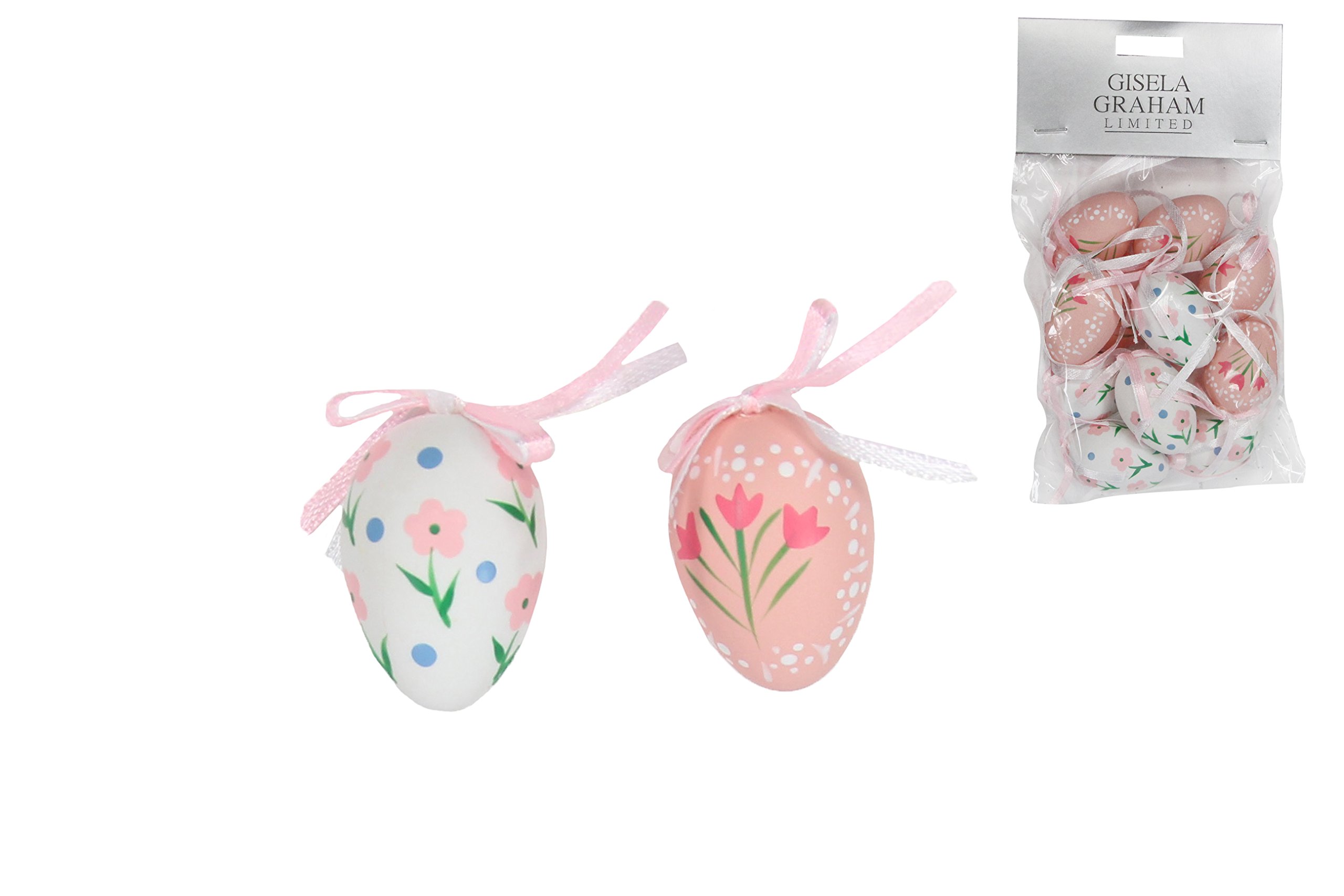 Easter Decorations - Pink & White Floral Spring Home Decor for Easter Party, Table Centerpiece, and Indoor Festive Decorations