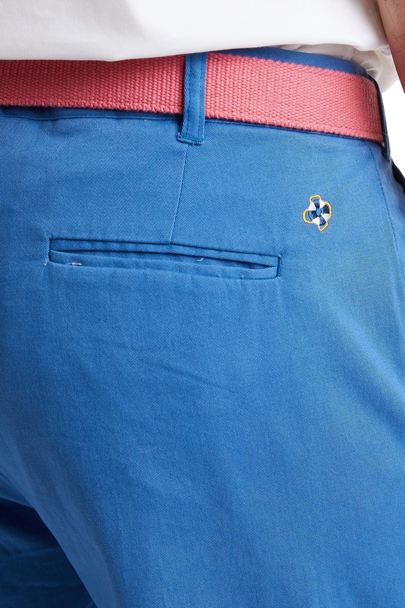 Harbor Pant Stretch Twill Pants for Men - Comfortable Deep Ocean Blue Chinos | Perfect for Office, Casual Wear & Travel