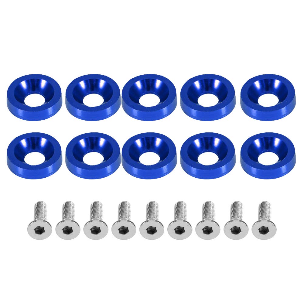 Stainless Steel License Plate Screw Kit - Car Modification Accessories for Secure & Stylish Mounting