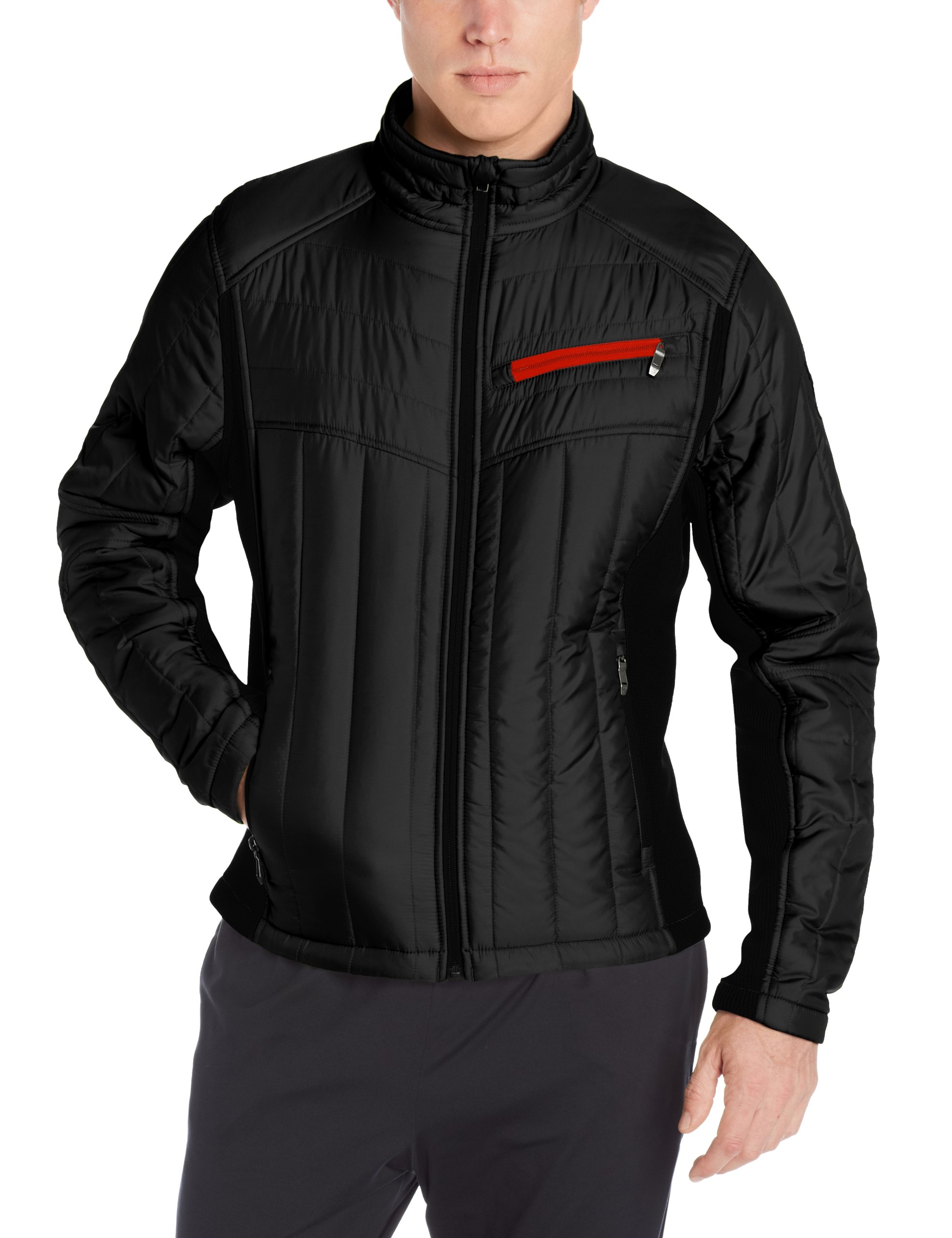 Spyder Men's Insulated Hybrid Sweater for Skiing & Winter