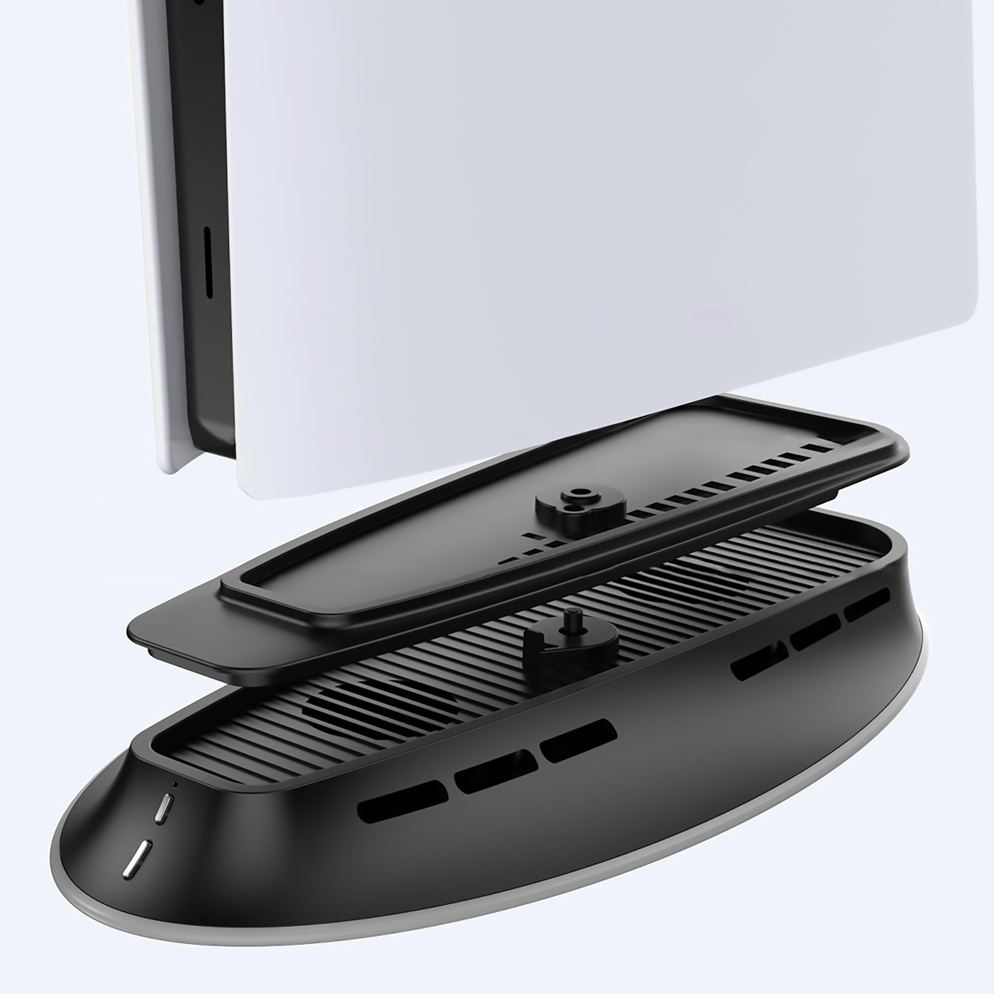 Subsonic PS5 Vertical Stand Cooler with LED Lights - Enhance Airflow & Reduce Overheating for PlayStation 5 Console - Perfect for Gaming Setups & Entertainment Centers