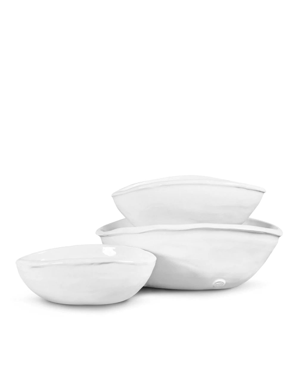 Montes Doggett Bowls No. 319 - Set of 3 Premium Ceramic Bowls for Kitchen & Dining | Perfect for Soup, Salad, Cereal & Home Decor
