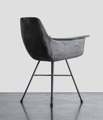 Hauteville Armchair by Lyon Beton - Modern Lounge Chair for Living Room, Office & Reading Nook - Durable & Stylish Accent Furniture