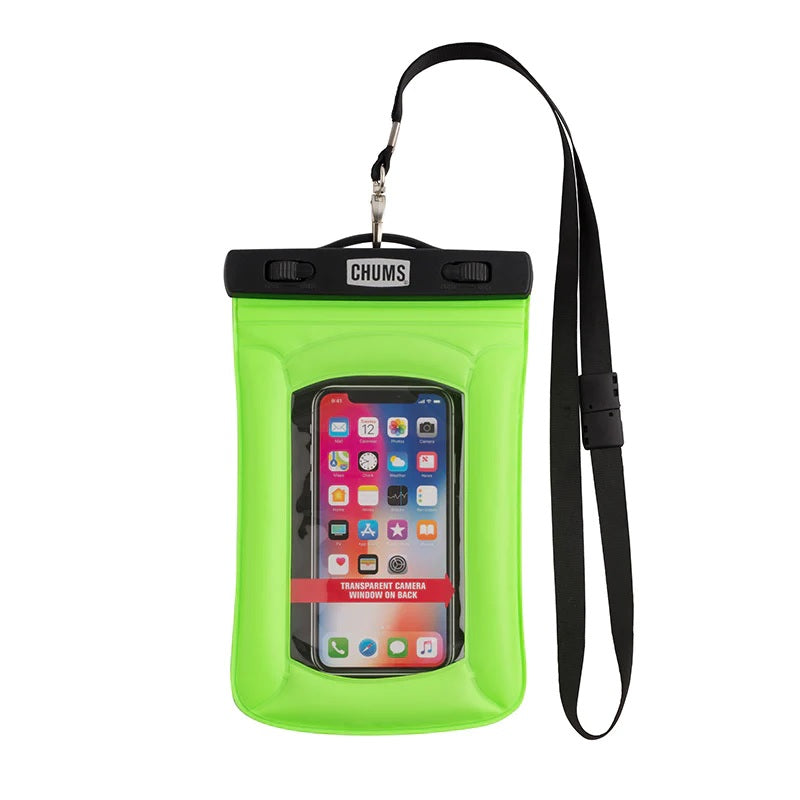 Chums Floating Phone Protector - Waterproof Phone Case for Swimming, Boating & Beach (Fits iPhone 14/13/12/11 & Samsung) - Keep Your Phone Safe While Enjoying Outdoor Water Activities