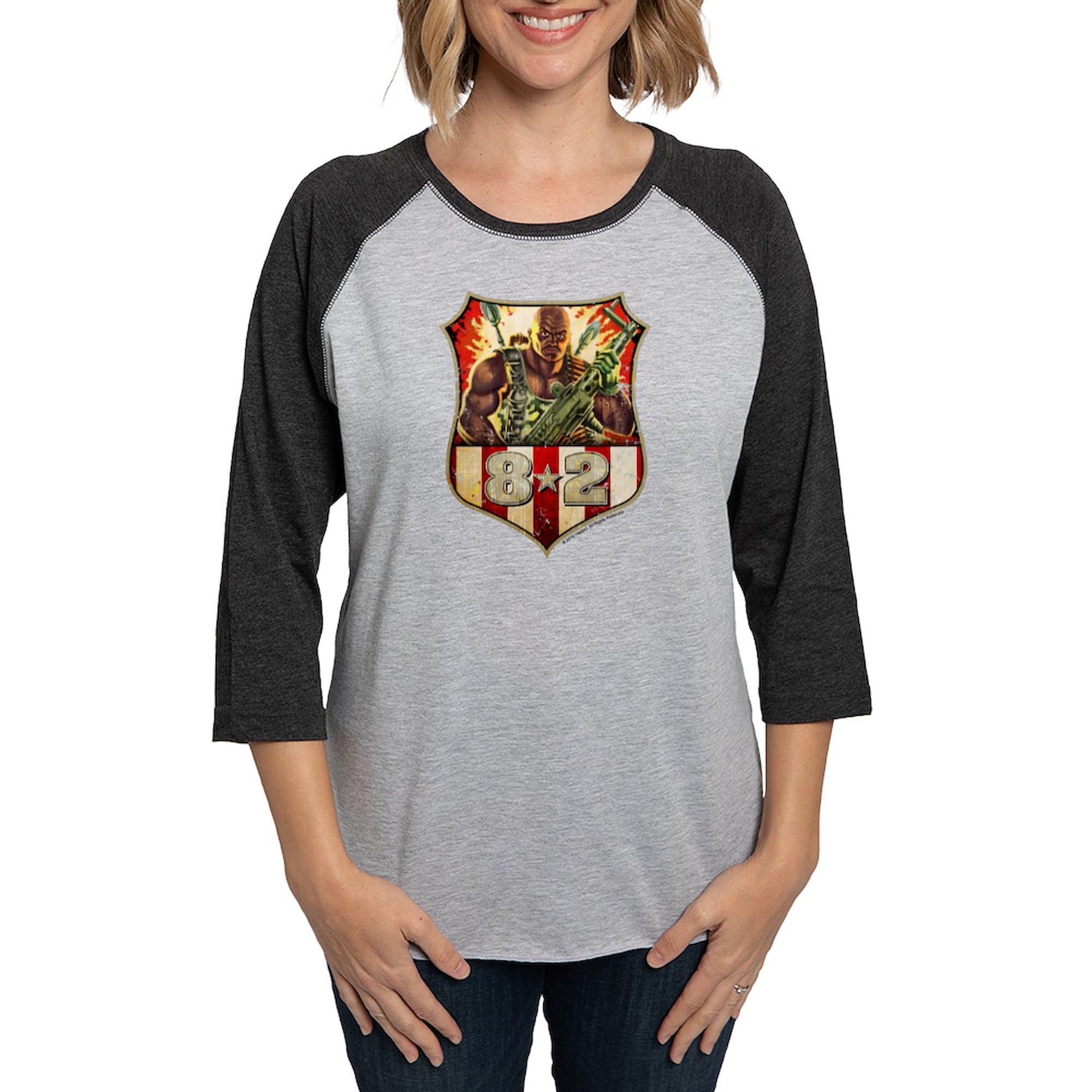 G.I. Joe Road Block Women's Baseball Tee - Vintage Graphic T-Shirt for Casual Wear & Fan Fashion | Perfect for Cosplay, Comic Con & Everyday Street Style