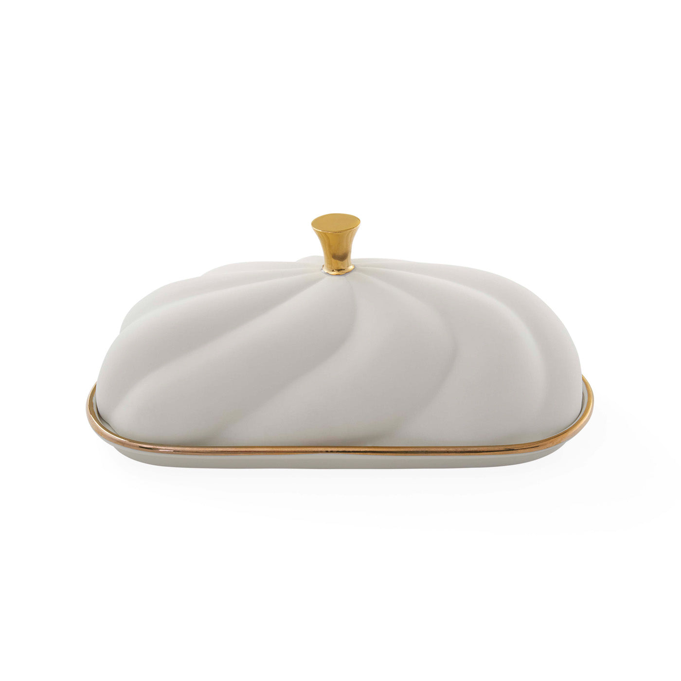 Geneva Butter Dish with Lid - Elegant Butter Keeper for Freshness - Perfect for Kitchen, Dining Table, and Breakfast Serving