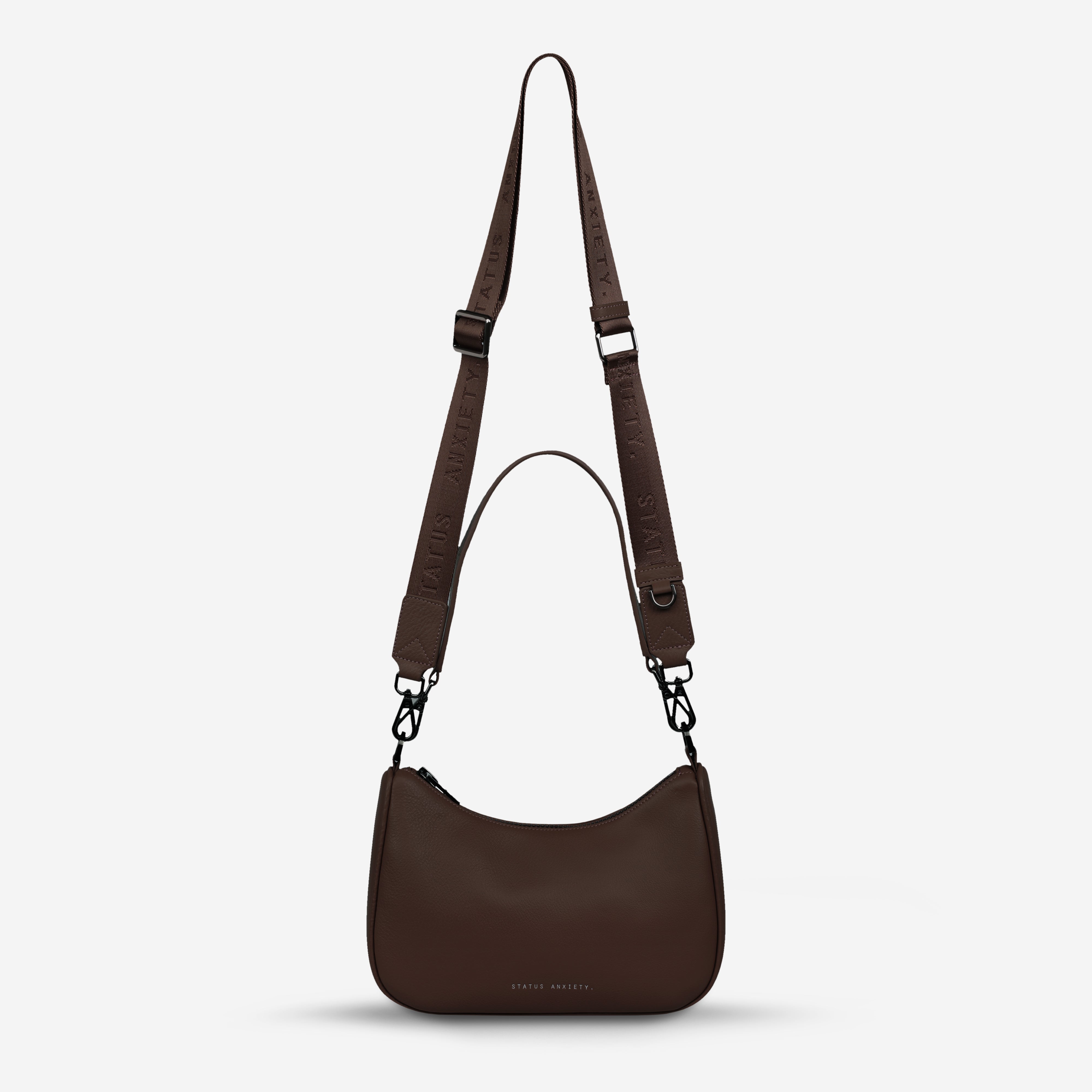 Look Both Ways Crossbody Bag in Cocoa - Stylish and Functional Purse for Women, Perfect for Everyday Use, Travel, and Work