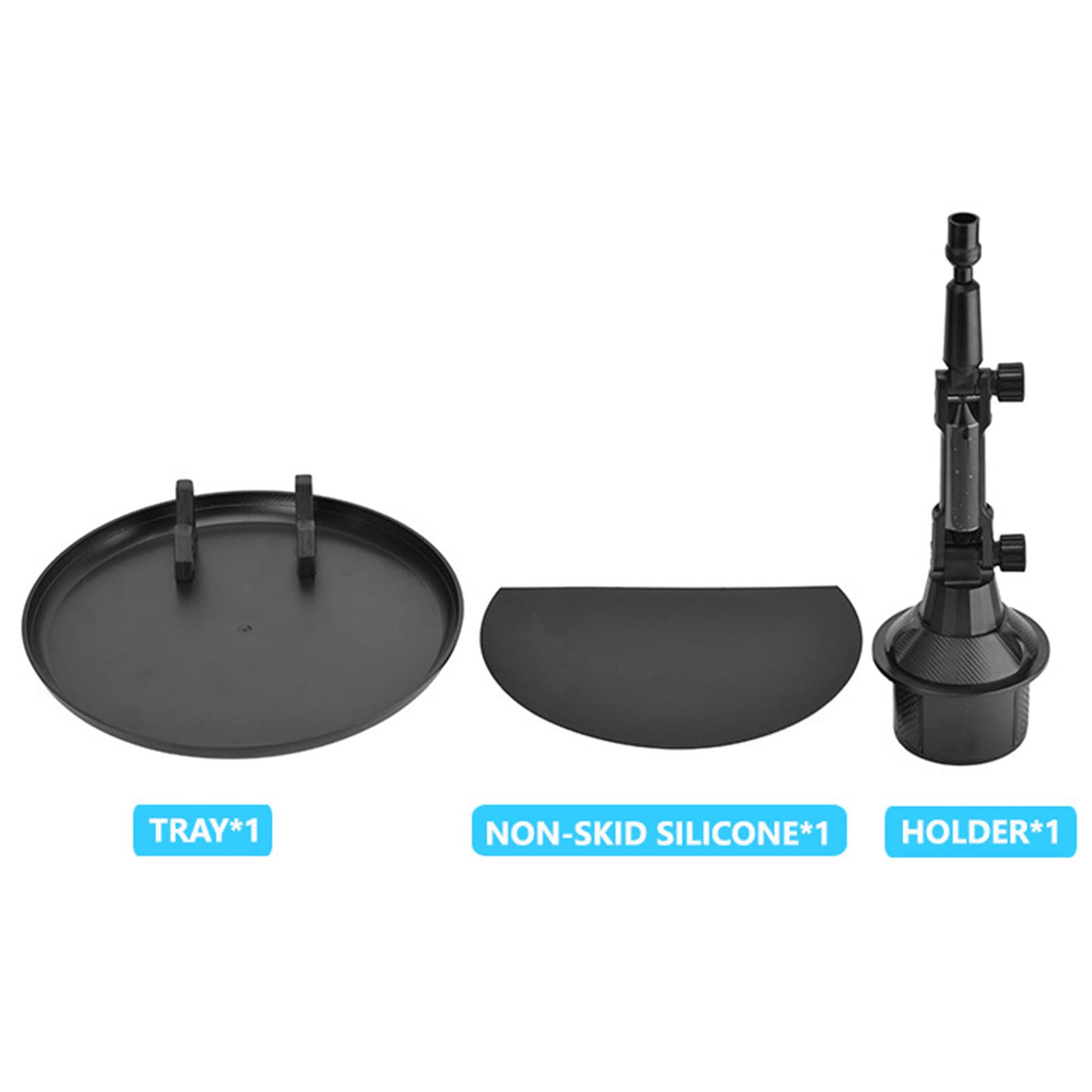 Adjustable Car Tray Stand - Portable Multifunctional Cup Holder & Food Table for Phone, Snacks, Drinks - Perfect for Road Trips, Commuting & Eating On-The-Go