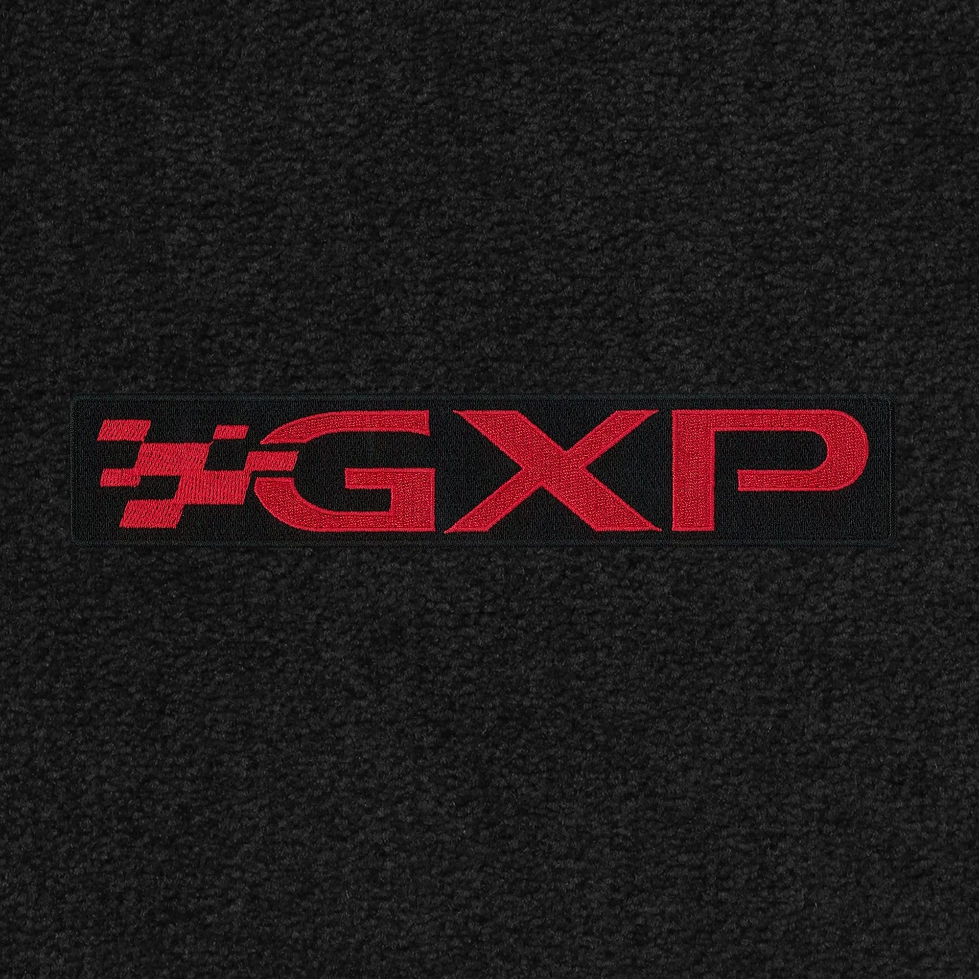 Premium Custom-Fit Carpet Floor Mats for Pontiac Grand Prix GXP 2005-2008 - Black with Red Logo Trunk Liner | Luxury Car Accessories for Enhanced Interior Protection & Style