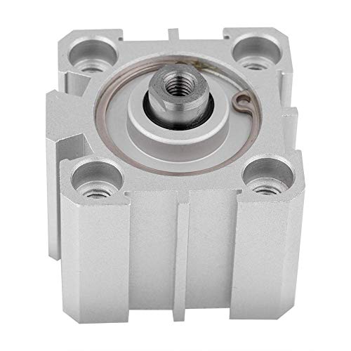 Double Acting Pneumatic Air Cylinder SDA40-10 - Compact Aluminum Industrial Cylinder for Automation, Machinery & DIY Projects - Perfect for Factory, Workshop & Home Use