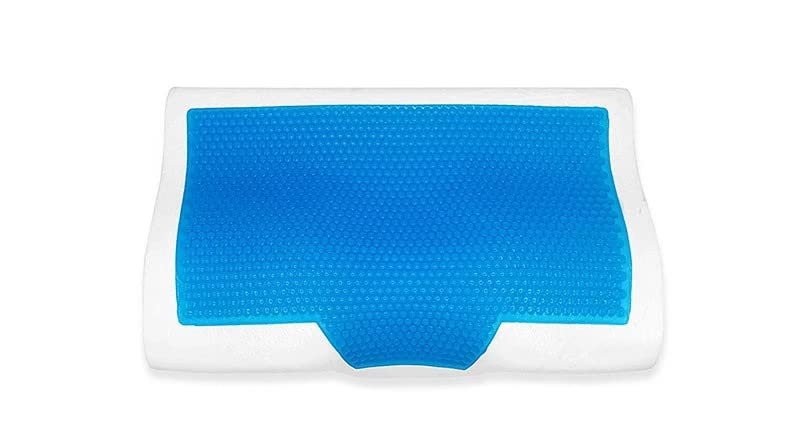 Orthopedic Latex Pillow for Neck Pain Relief - Natural Cervical Support Pillow for Sleeping (50x30x10cm) - Home & Travel Use