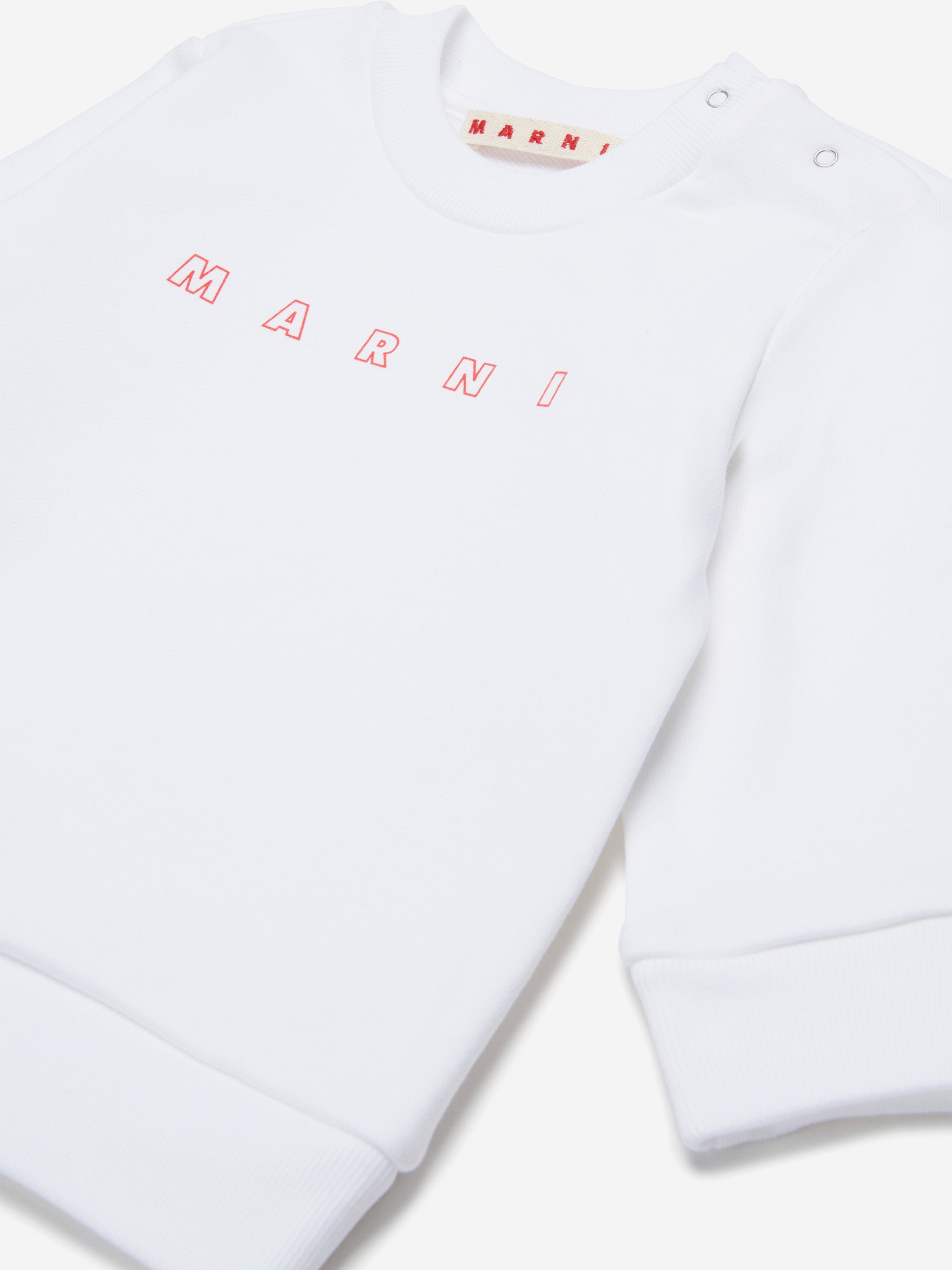Baby Girls Logo Sweatshirt - Cute White Pullover Hoodie for Toddlers | Playdates, Preschool & Family Outings