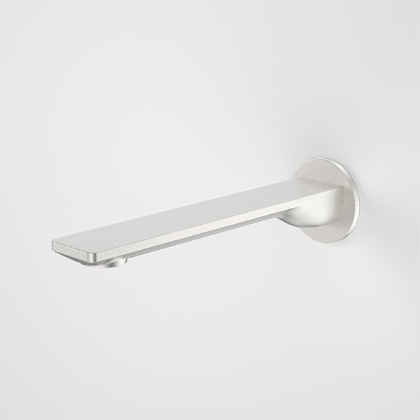 Caroma Urbane II Round 220mm Basin/Bath Outlet in Brushed Nickel - Modern Bathroom Drain for Sinks & Bathtubs