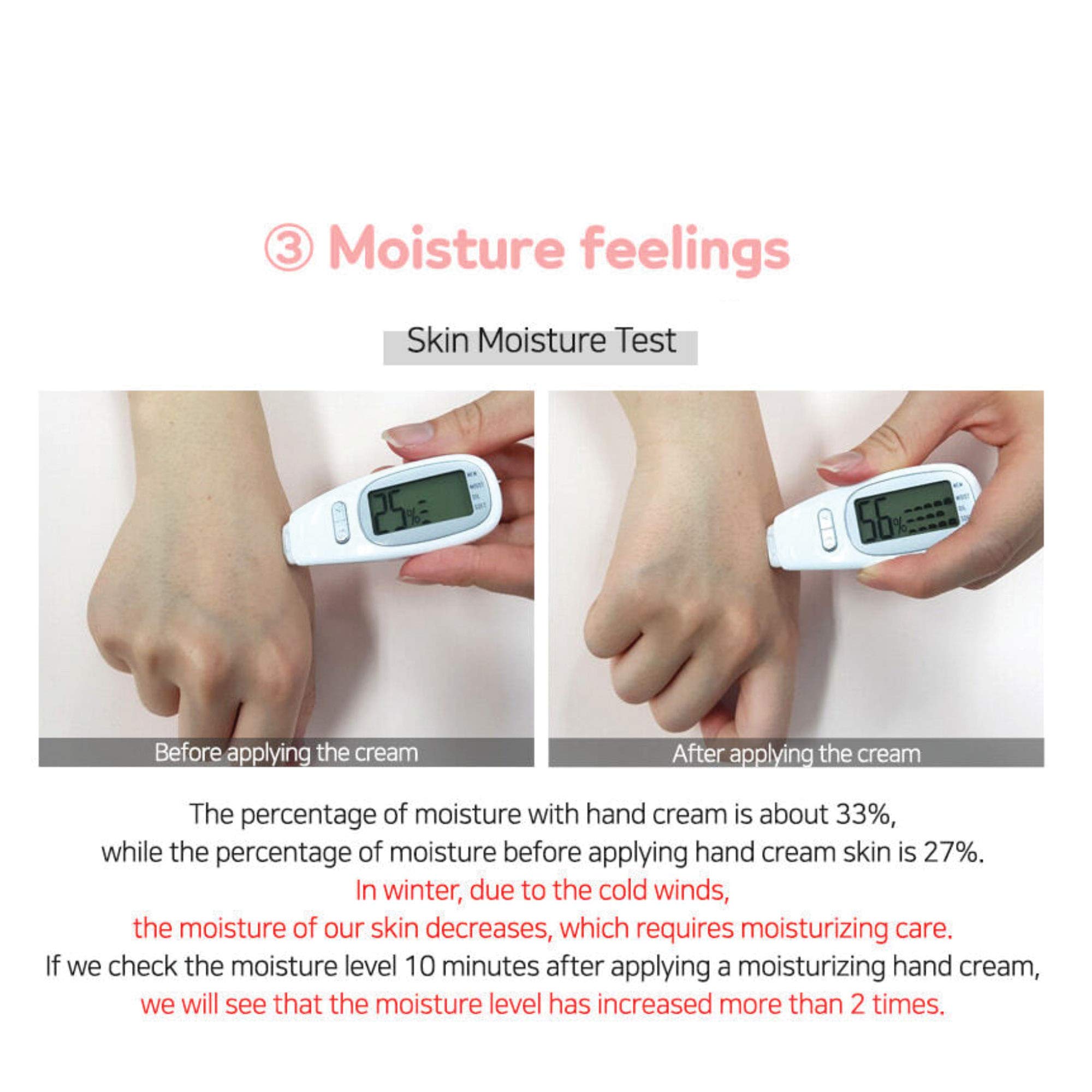 New Moisture Bomb Hand Cream 80ml - Intense Hydration for Dry Skin, Peach Scented, Non-Greasy Formula | Perfect for Office, Travel & Daily Hand Care