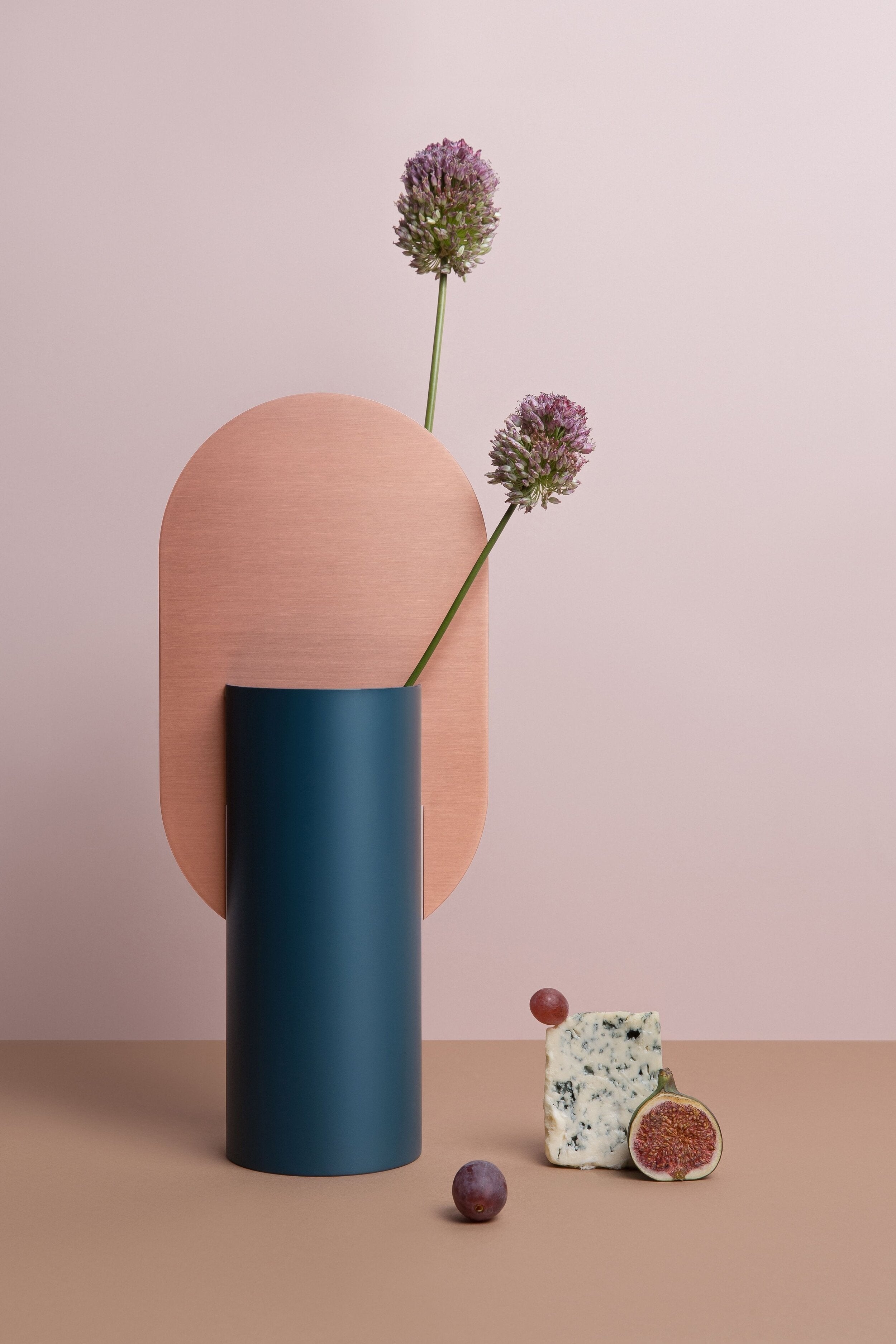 Noom Genke Vase CS2 - Modern Ceramic Flower Vase for Home Decor, Wedding Centerpieces & Office Desk Decorations