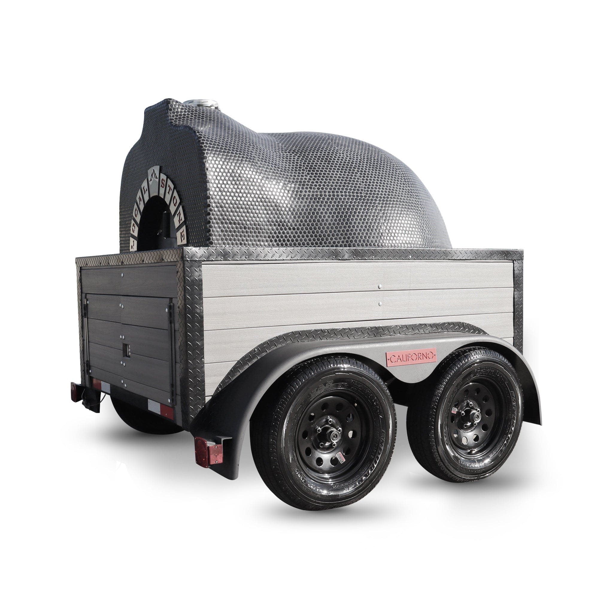 Wave Pizza Oven Trailer - Portable Wood Fired Outdoor Pizza Maker for Catering, Events & Backyard Cooking | Commercial & Home Use