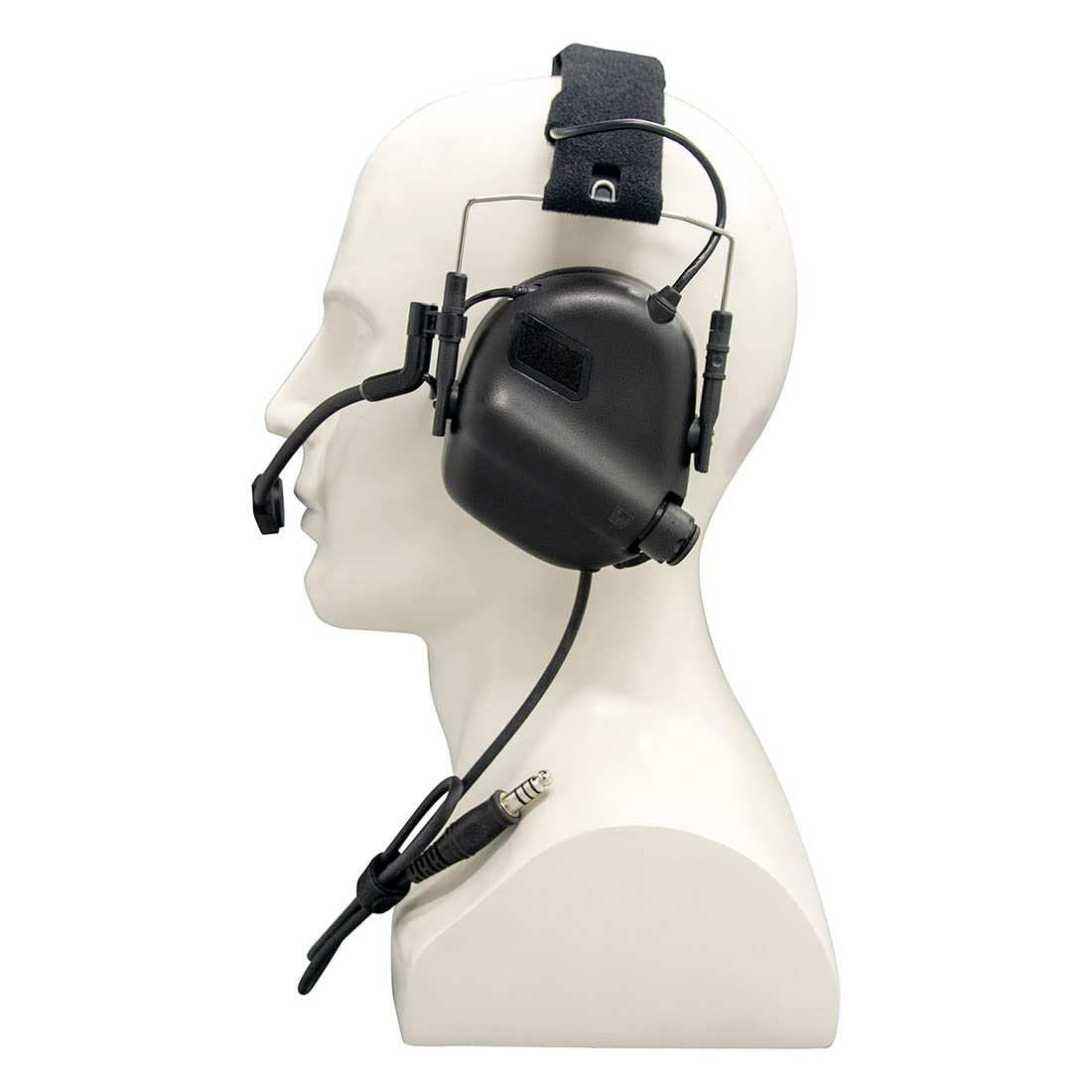 TEWERFITISME EARMOR Tactical Headset with Microphone - Waterproof M32 Noise Cancelling Headphones for CS Paintball Airsoft Shooting War Games & Sport Shooting | Military Training Outdoor Activities Hunting Range Use