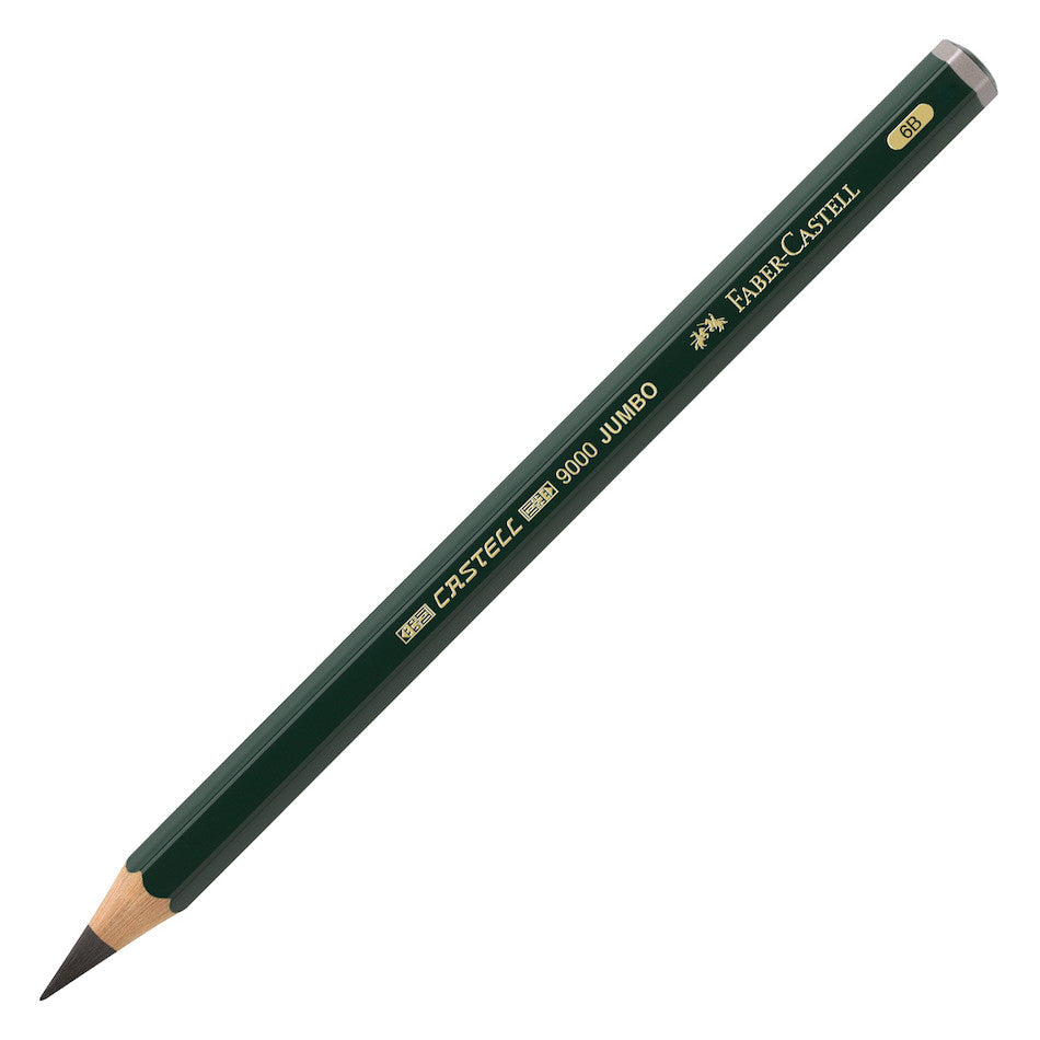 Faber-Castell 9000 Jumbo Graphite Pencil - 12 Pack of Premium Art Drawing Pencils for Sketching, Shading & Writing | Perfect for Artists, Students & Professionals