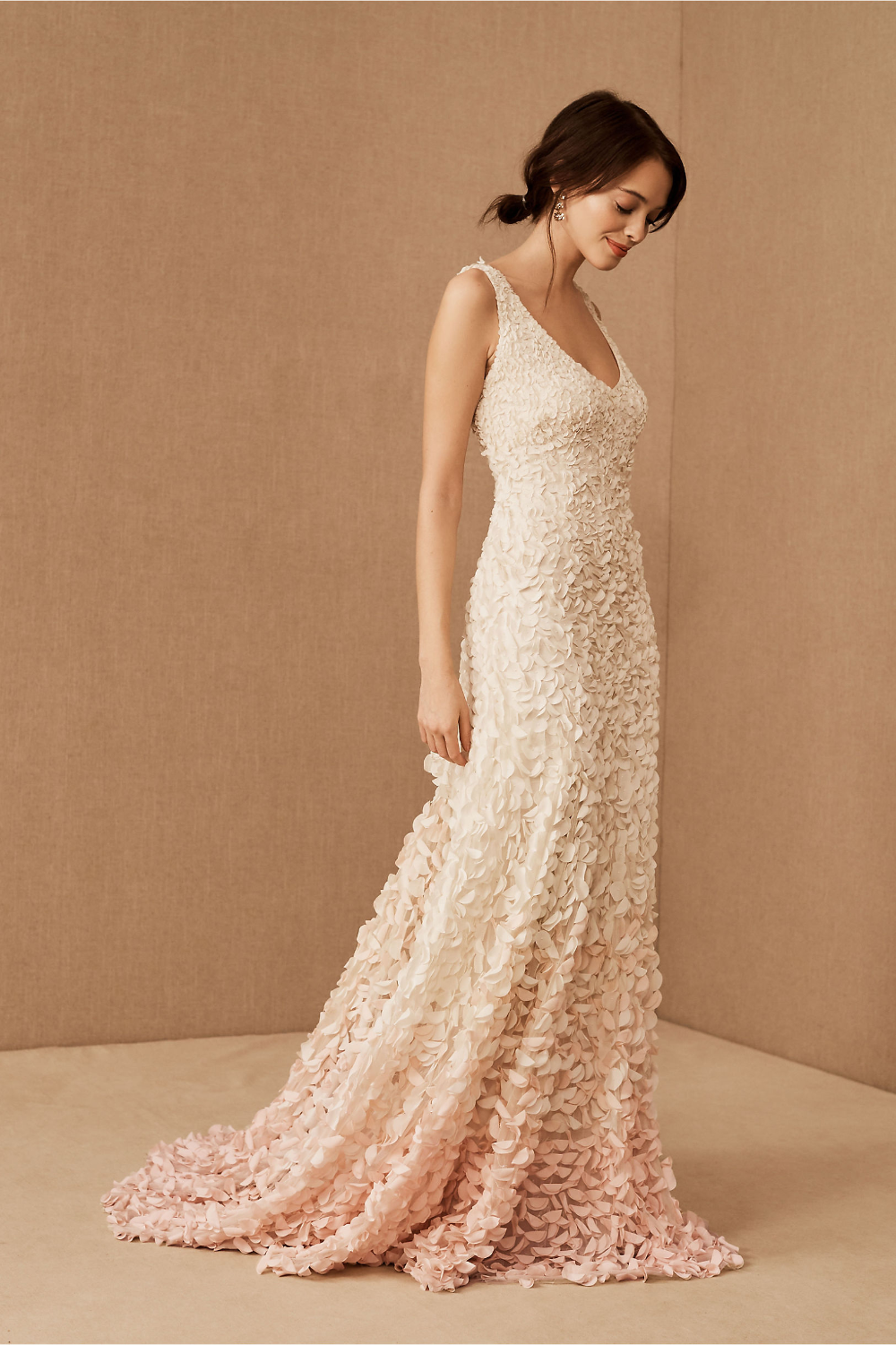 BHLDN Theia Emma Gown - Elegant Lace Wedding Dress with Long Sleeves for Brides | Perfect for Church Ceremonies & Formal Weddings