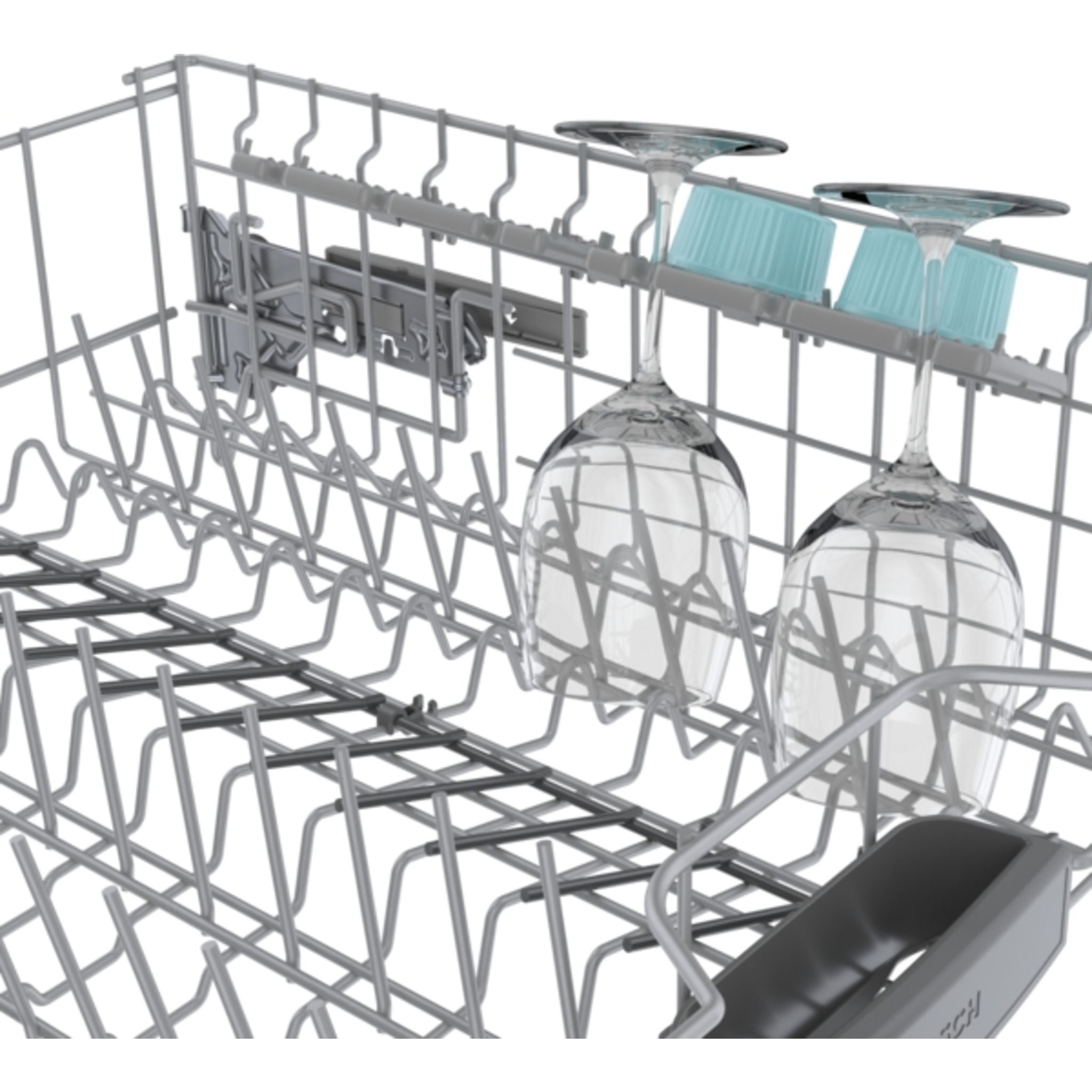 Bosch 300 Series SHE4AEM5N Stainless Steel Built-In Dishwasher - 44 dBA Ultra-Quiet, 16 Place Settings, Perfect for Small to Medium Kitchens