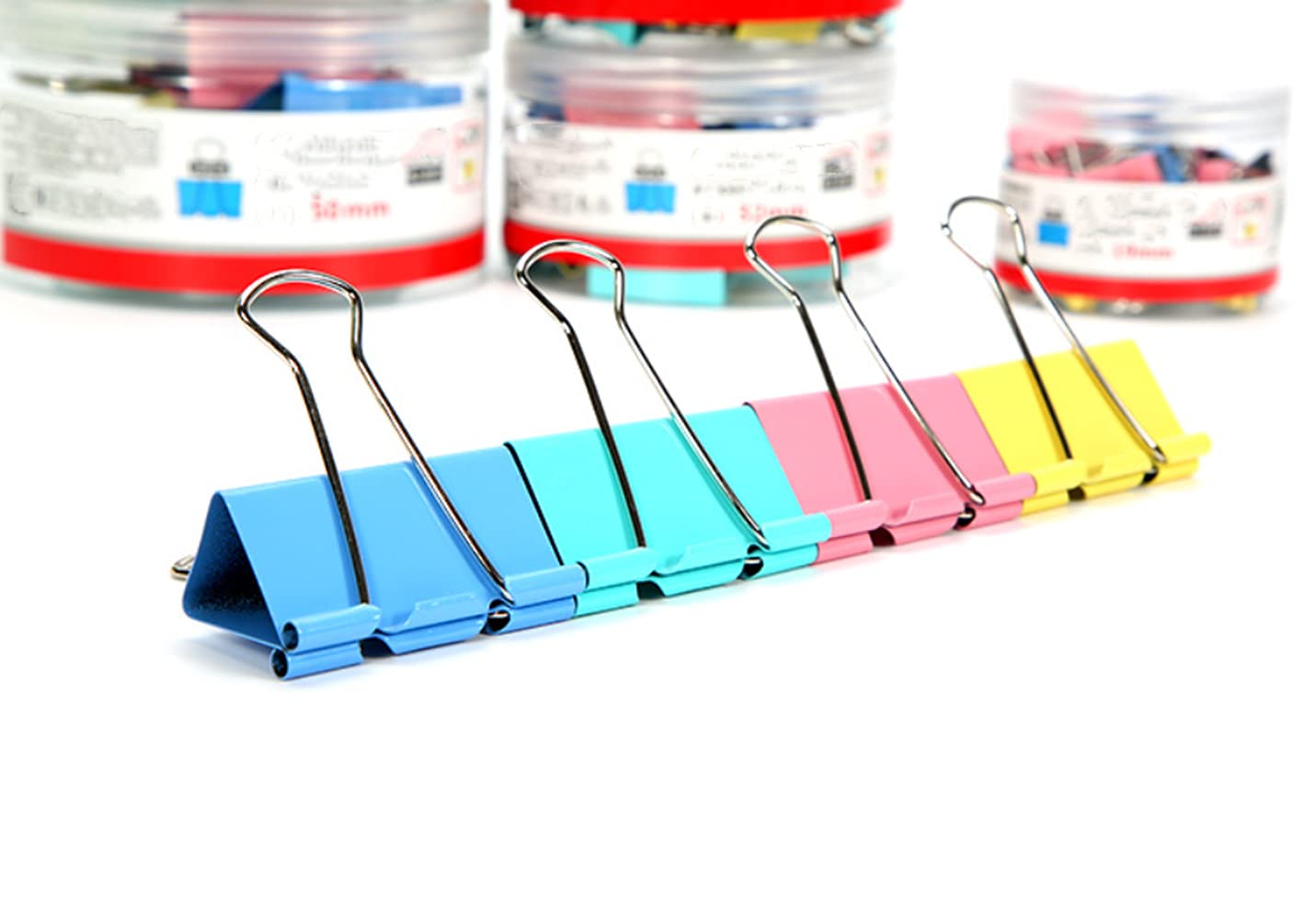 Extra Large 2 Inch Binder Clips - 12 Pack Colorful Heavy Duty Paper Clips for Office, School & Home - Perfect for Organizing Documents, Bulletin Boards & Craft Projects