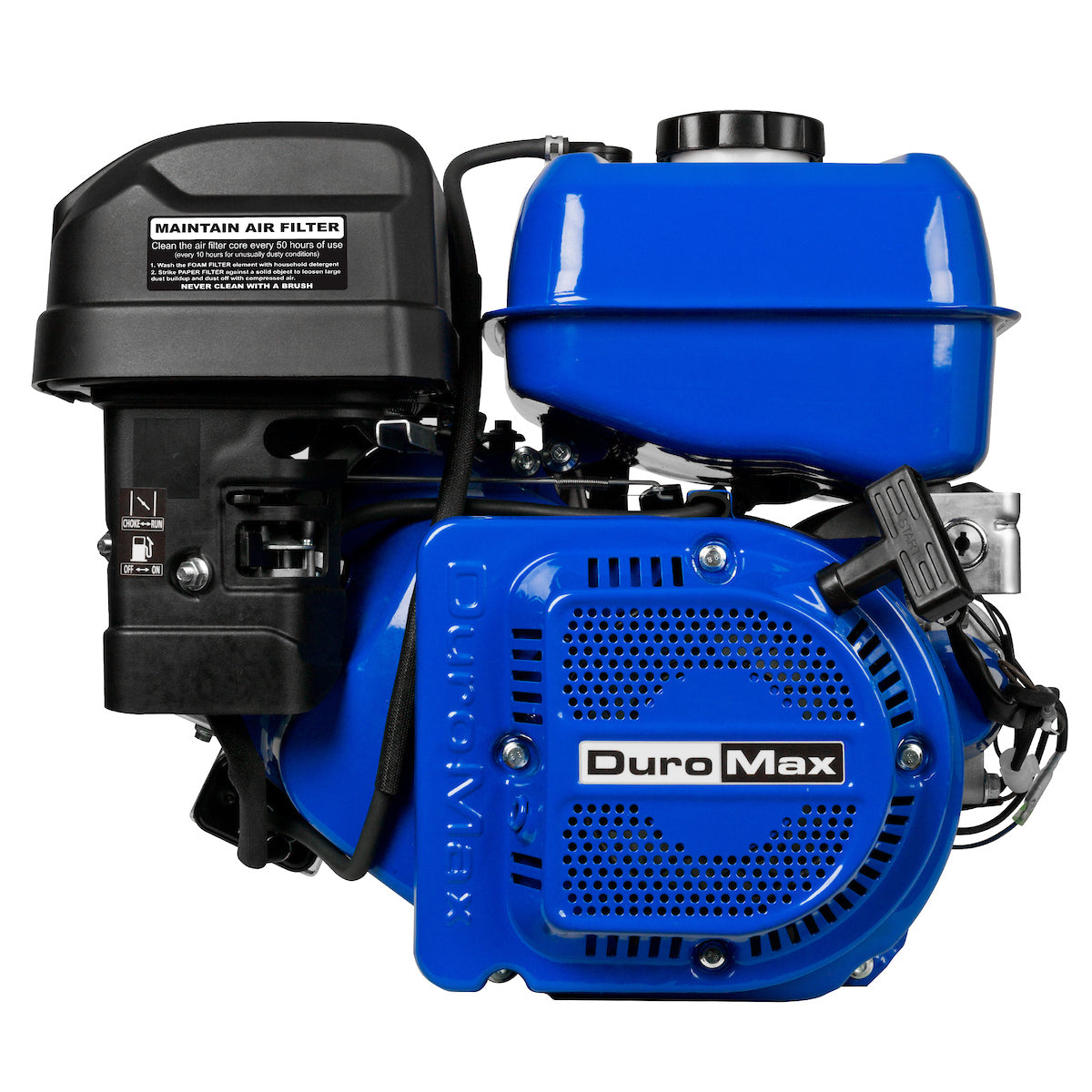 274cc 25mm Shaft Gasoline Engine with Recoil & Electric Start - Perfect for Generators, Pressure Washers, and Go-Karts