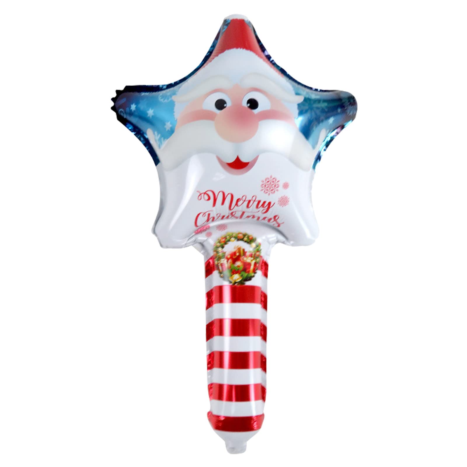 **Inflatable Deer Head Stick Balloons - Christmas Candy Cane Weed Party Decorations for Adults - Perfect for Holiday Parties, Themed Events & Festive Home Decor (One Size)**