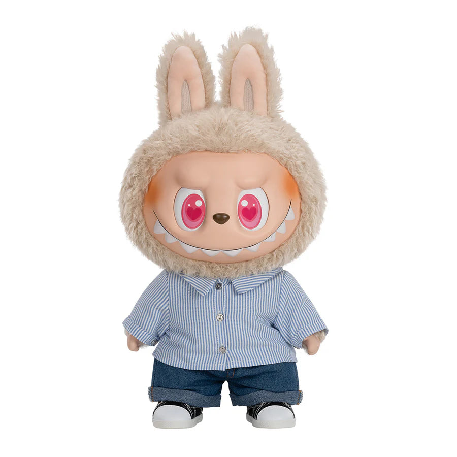 POP MART LABUBU The Monsters Flip with Me 16-inch Vinyl Plush Doll - Cute Collectible Toy for Home Decor, Gift Giving & Anime Fans