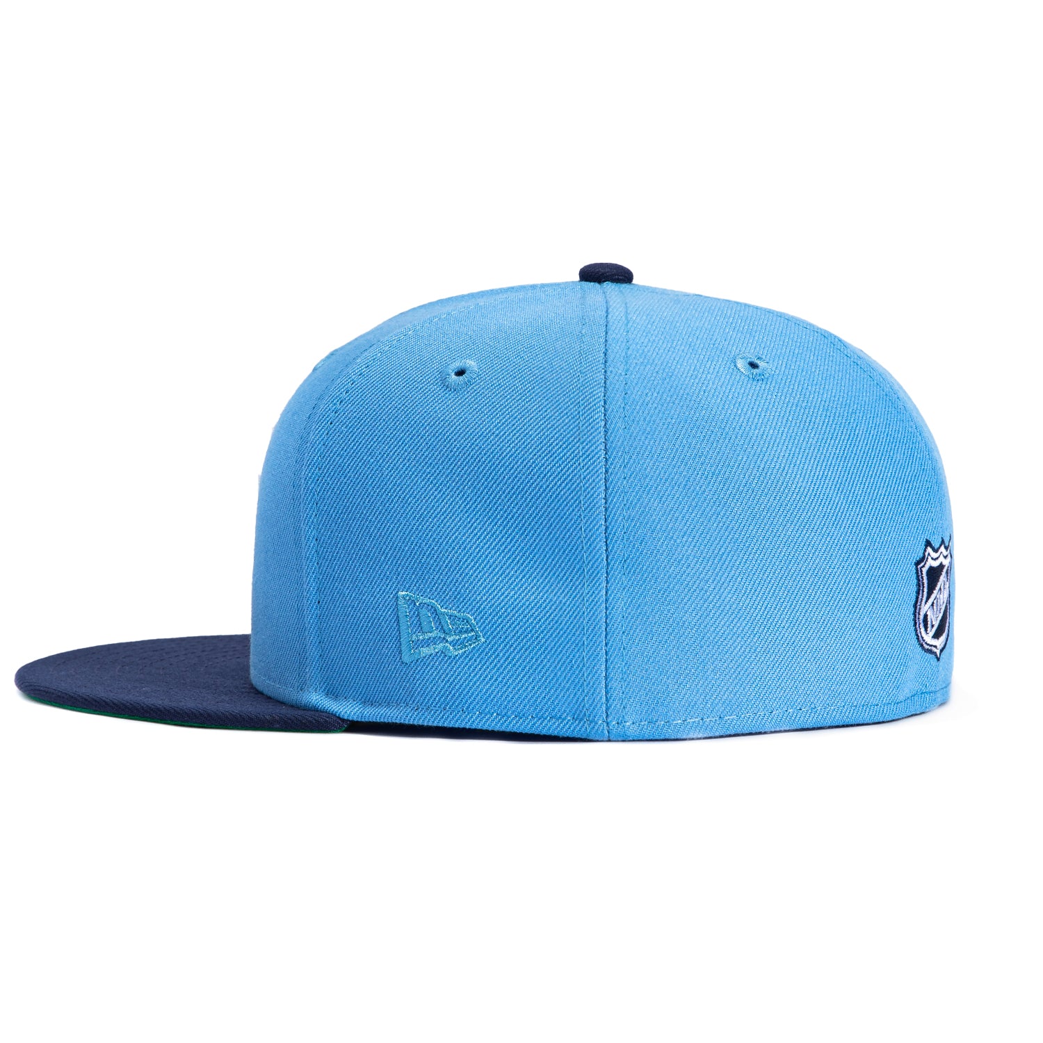 New Era 59Fifty Pittsburgh Penguins NHL Snapback Hat - Light Blue & Navy Adjustable Baseball Cap for Men & Women - Perfect for Hockey Games, Sports Events & Casual Wear