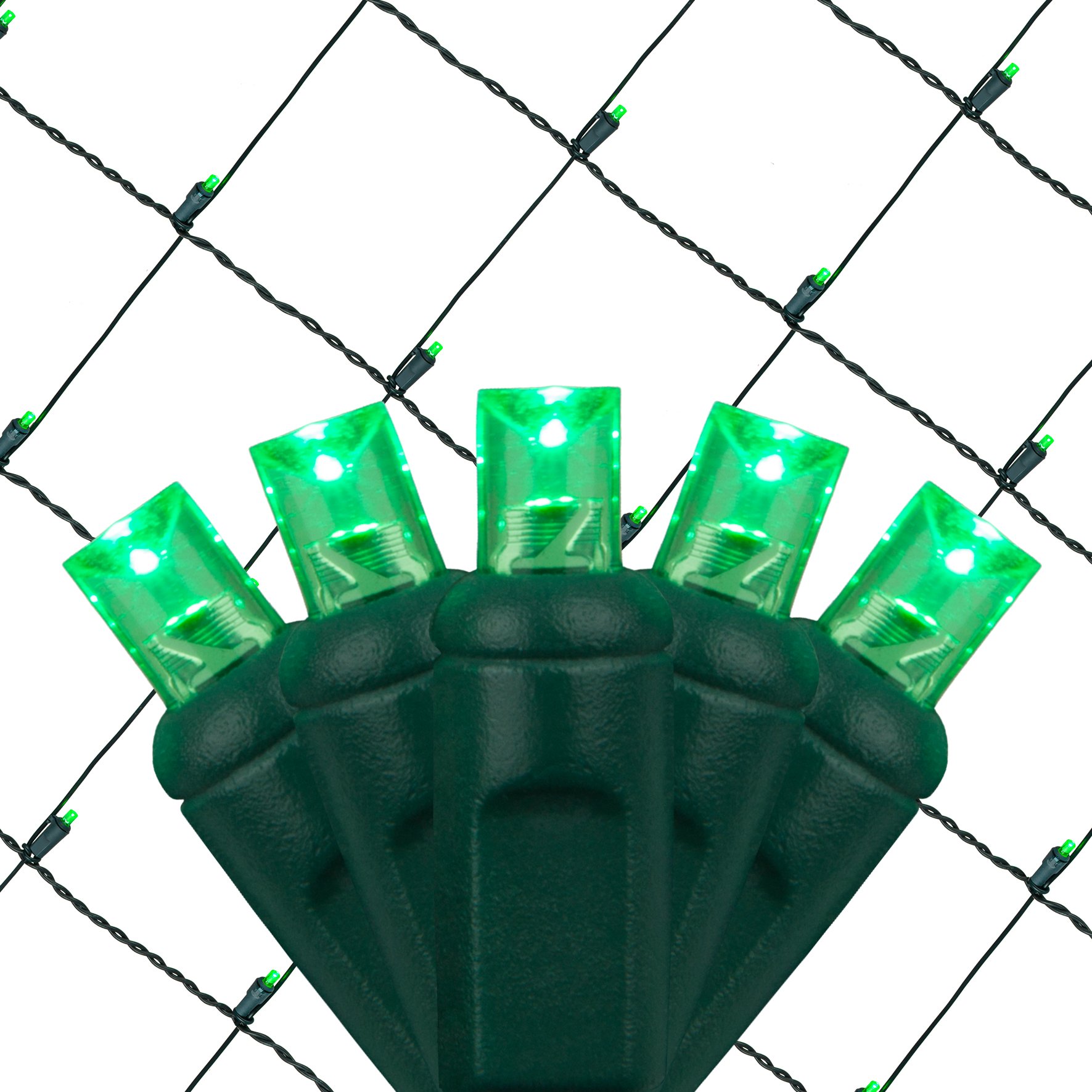 Wintergreen LED Net Lights - 100 LEDs, 4x6ft for Outdoor Christmas Decor