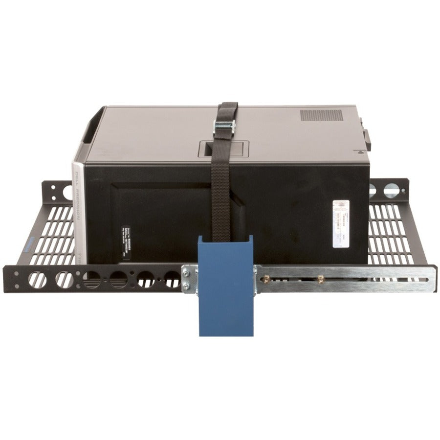1U 28-Inch Universal Fixed Shelf - 150 lb Capacity for 4-Post & 2-Post Server Racks - Ideal for Data Center & Network Equipment Organization
