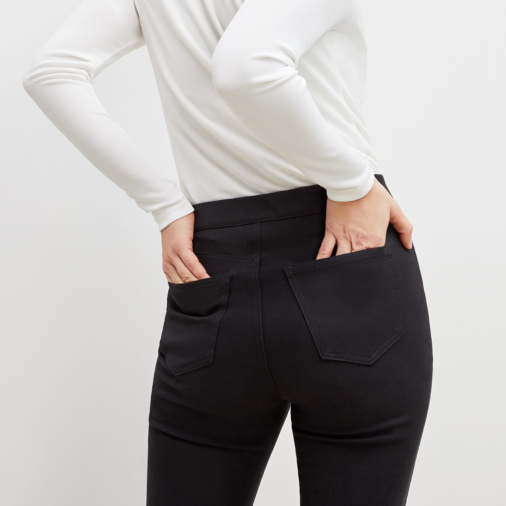 Eco-Friendly Hockley Jean - Better Than Denim, Black Women's Stretch Pants for Casual Wear & Everyday Comfort
