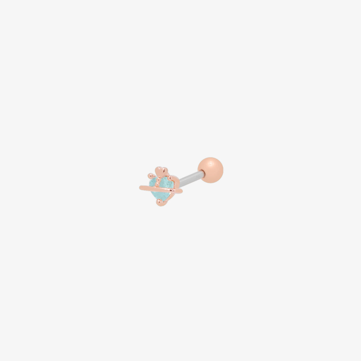 18k rose gold plated