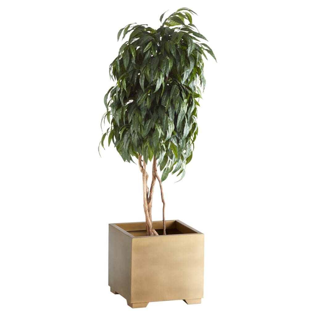 Cyan Design 11346 Aster Planter in Gold - Elegant Flower Pot for Indoor & Outdoor Decor, Perfect for Home, Garden, and Patio